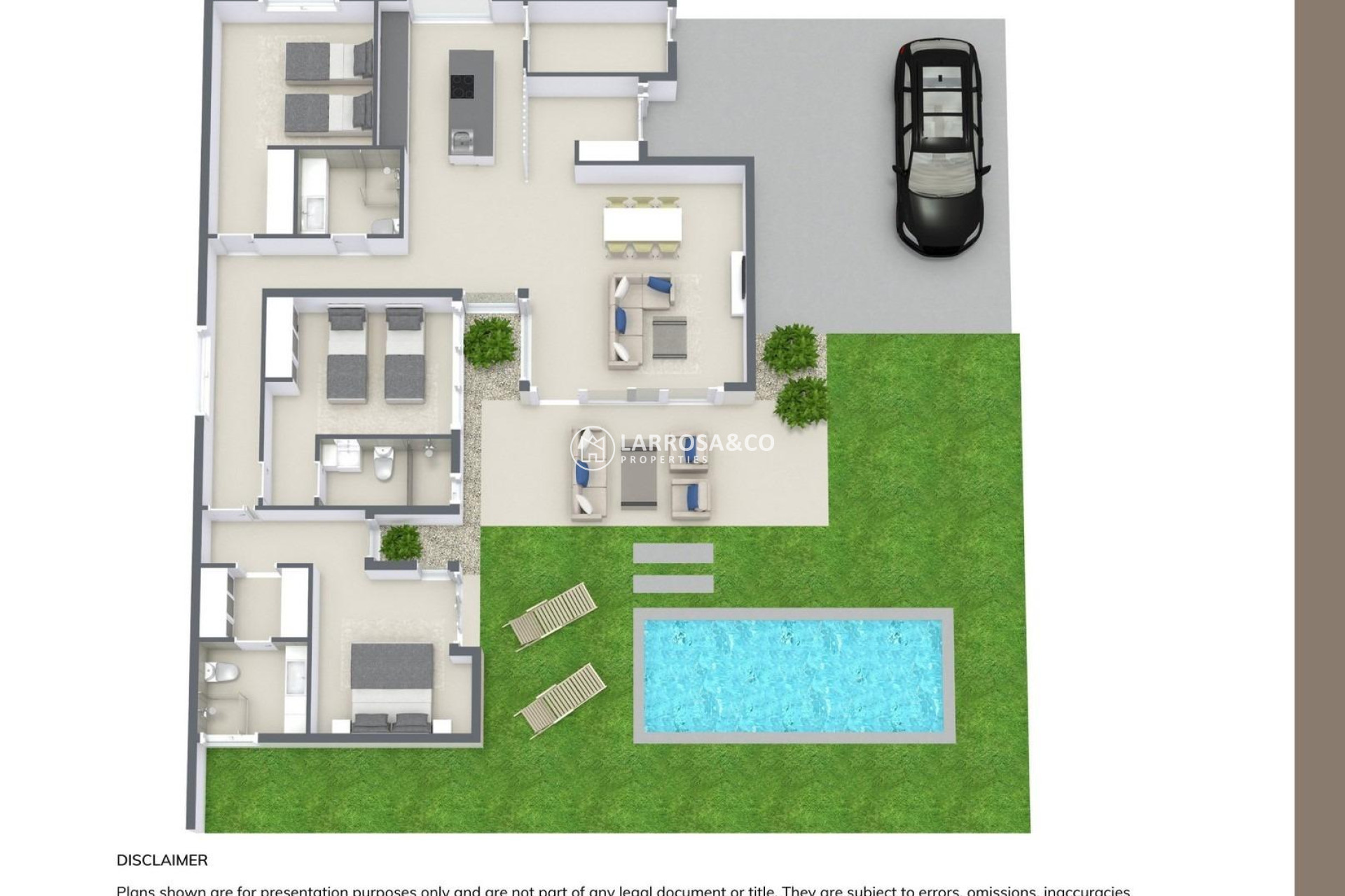 Nieuwbouw Woningen - Villa - BAÑOS Y MENDIGO - Altaona Golf