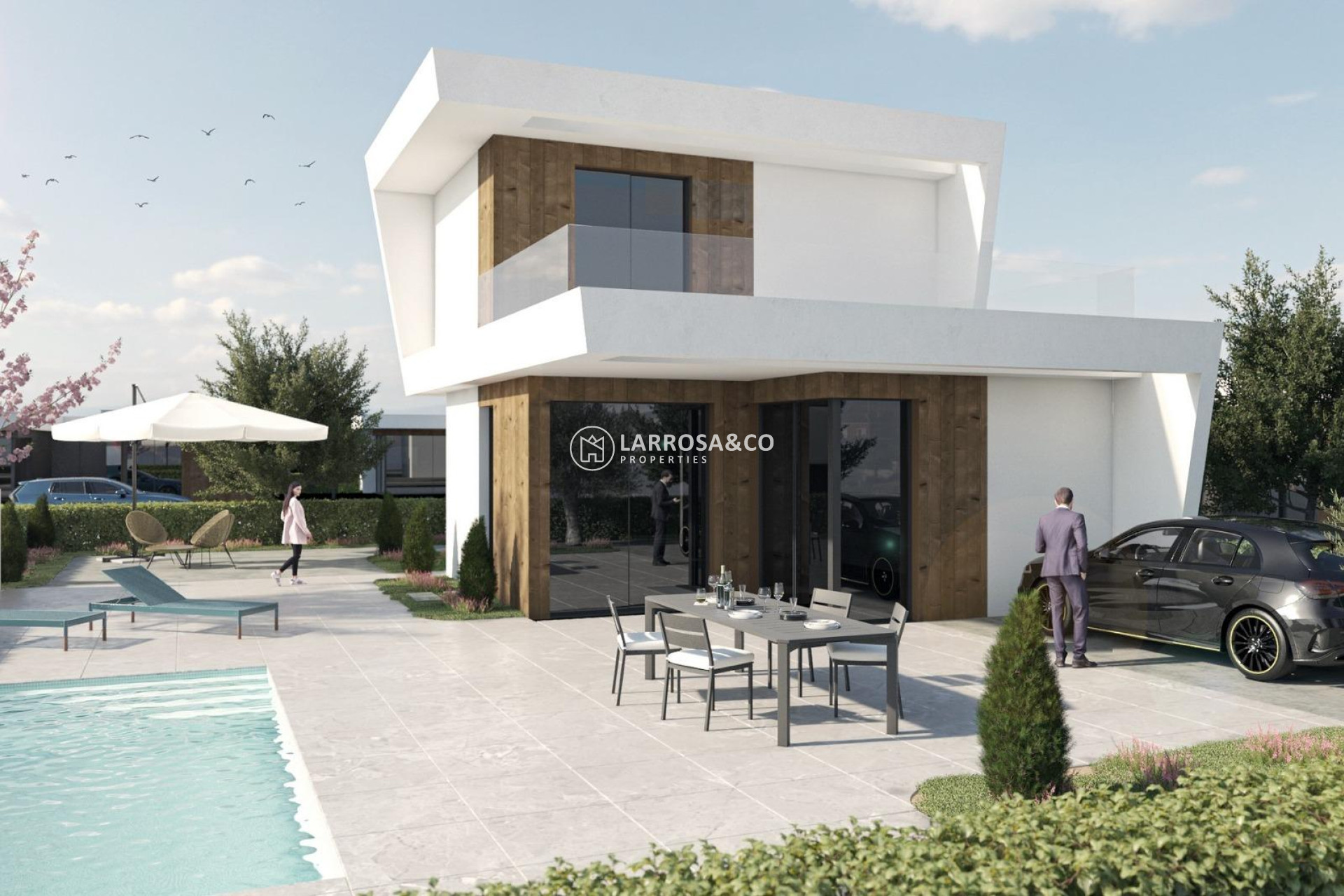 Nieuwbouw Woningen - Villa - BAÑOS Y MENDIGO - Altaona Golf