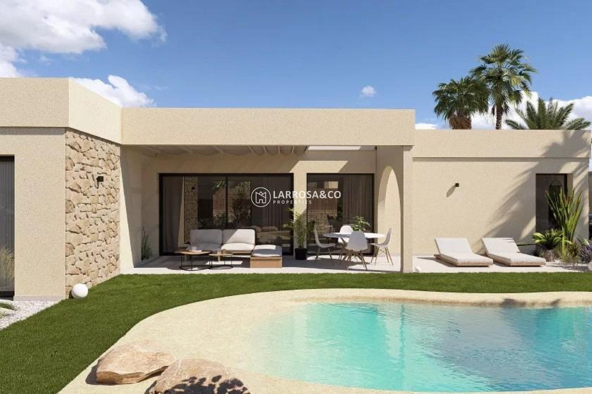 Nieuwbouw Woningen - Villa - BAÑOS Y MENDIGO - Altaona Golf