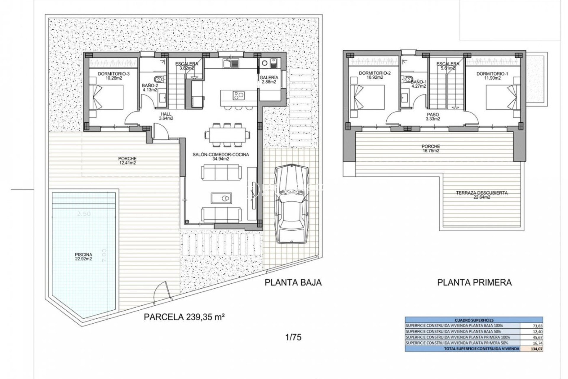 Nieuwbouw Woningen - Villa - Benijofar - Polideportivo