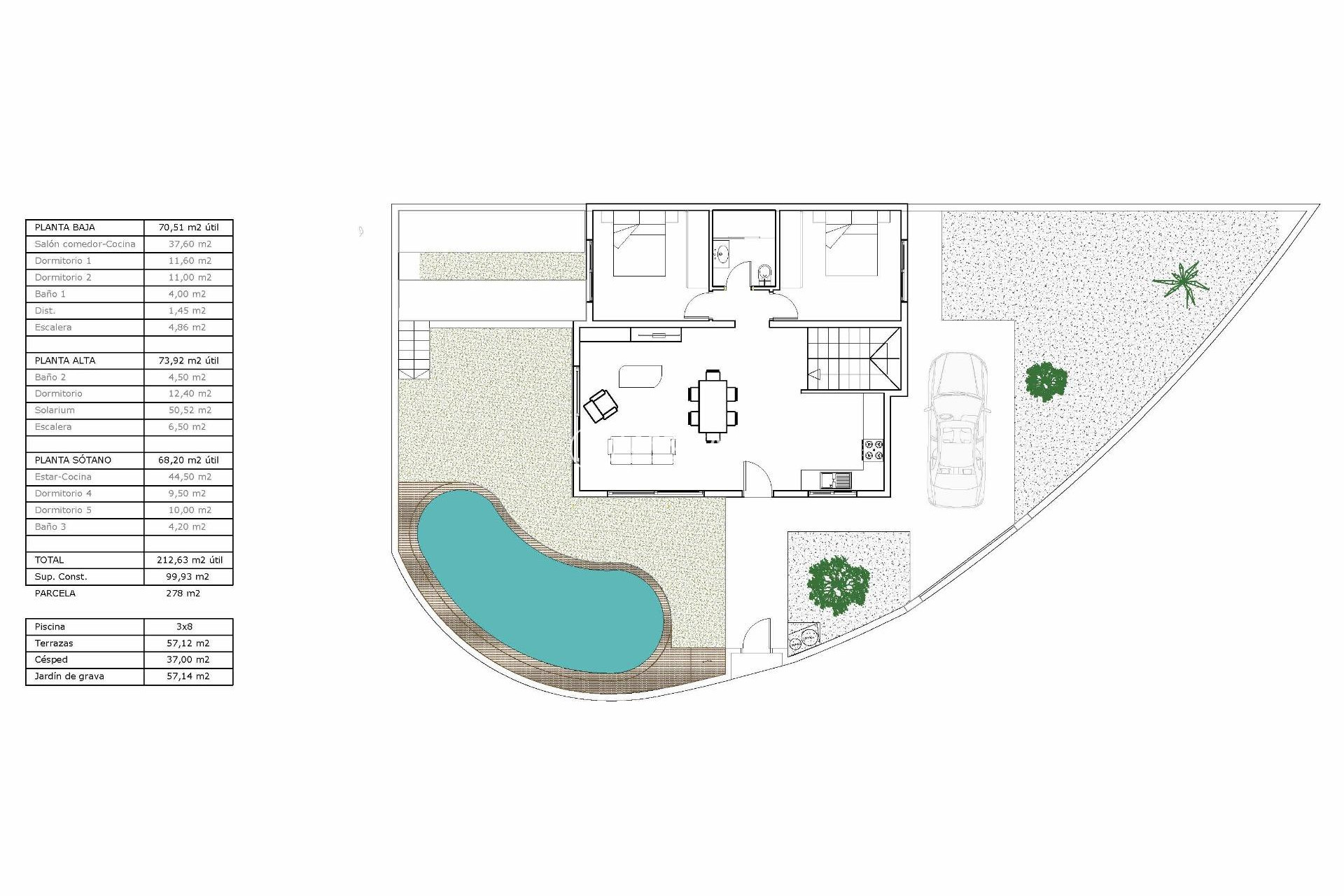 Nieuwbouw Woningen - Villa - Ciudad Quesada - Golf La Marquesa (Ciudad Quesada)