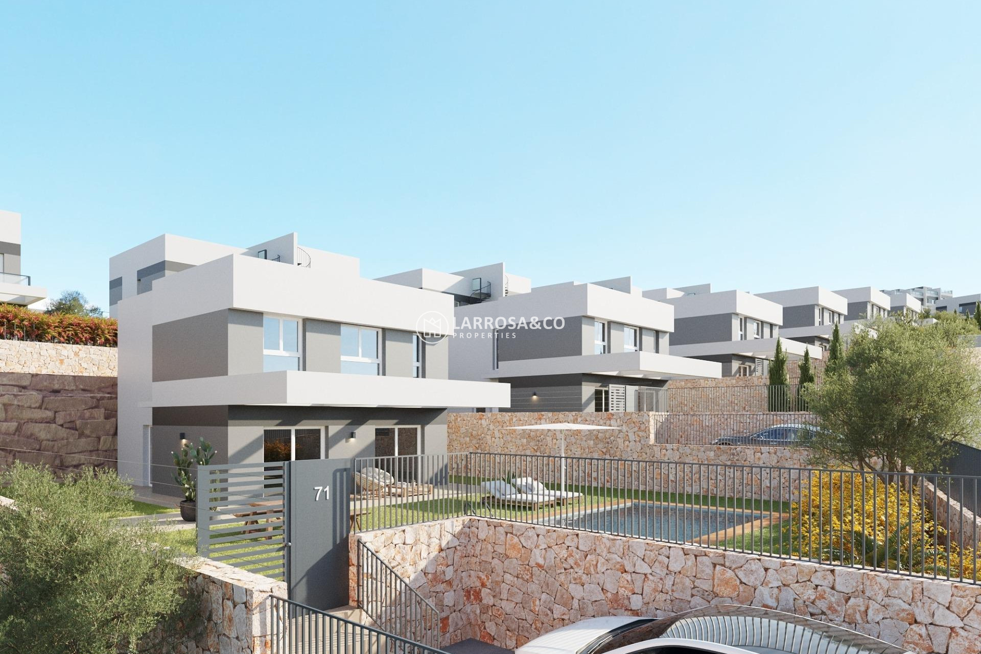 Nieuwbouw Woningen - Villa - Finestrat - Balcon de finestrat