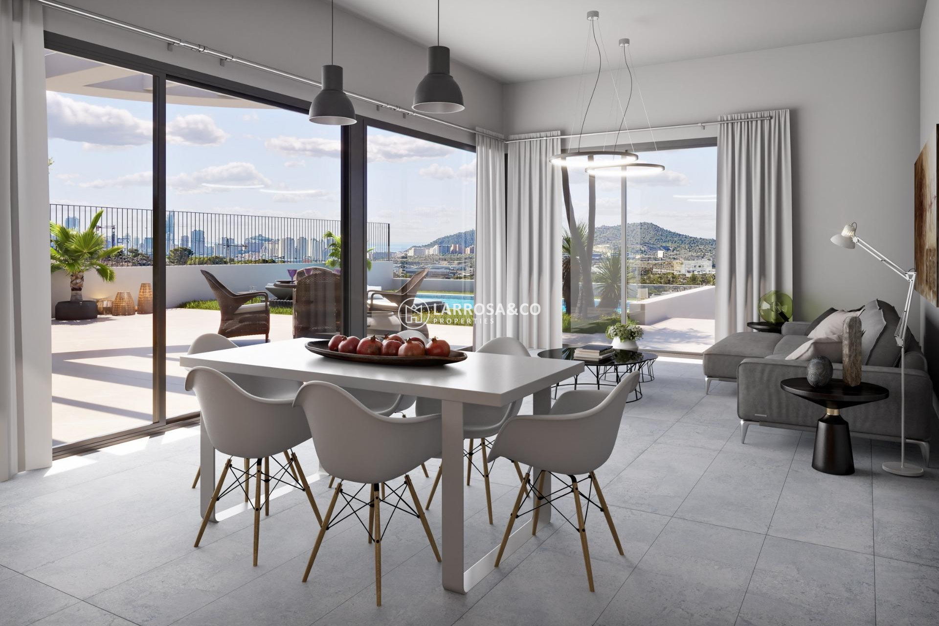 Nieuwbouw Woningen - Villa - Finestrat - Campana garden