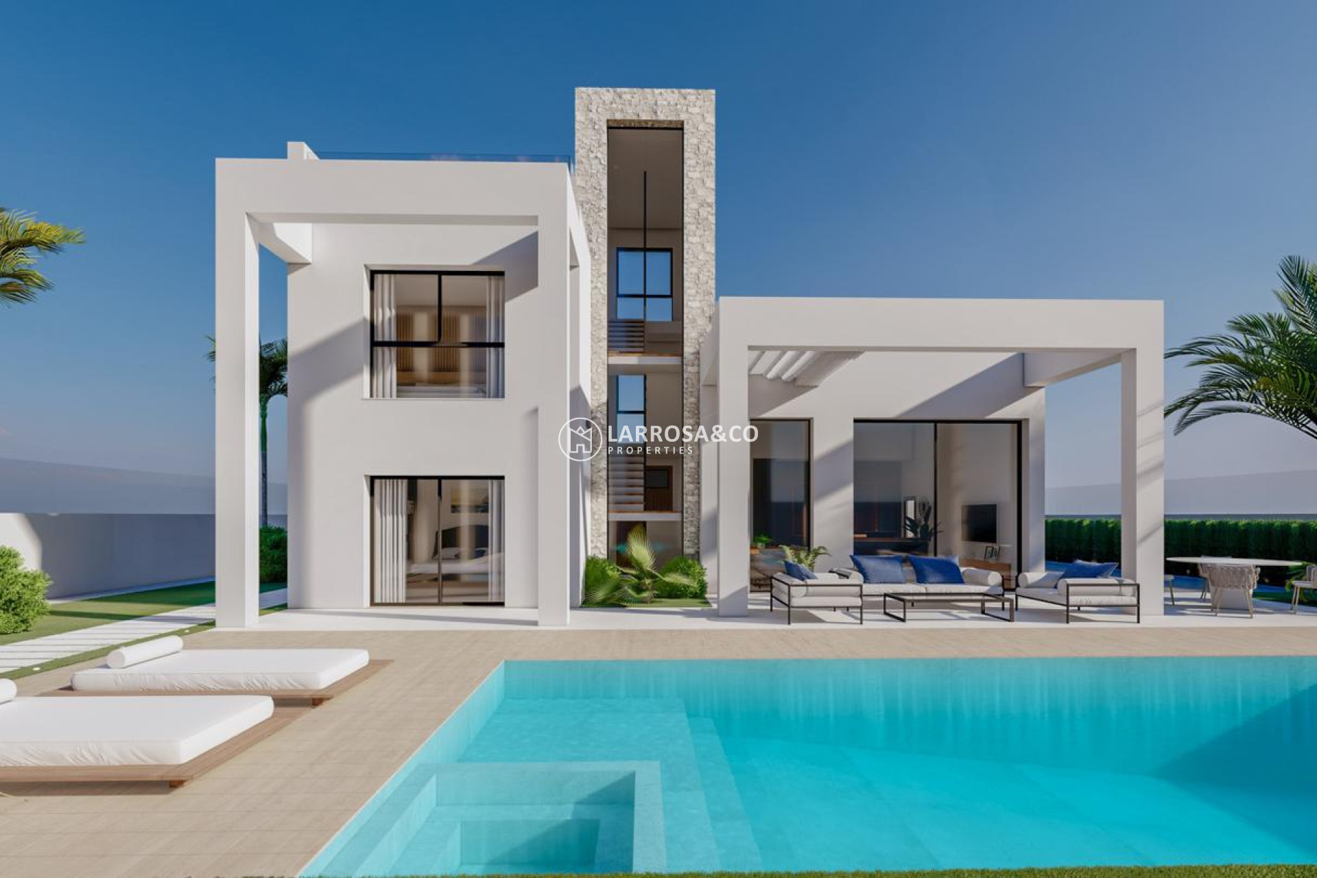 Nieuwbouw Woningen - Villa - Finestrat - Campana garden