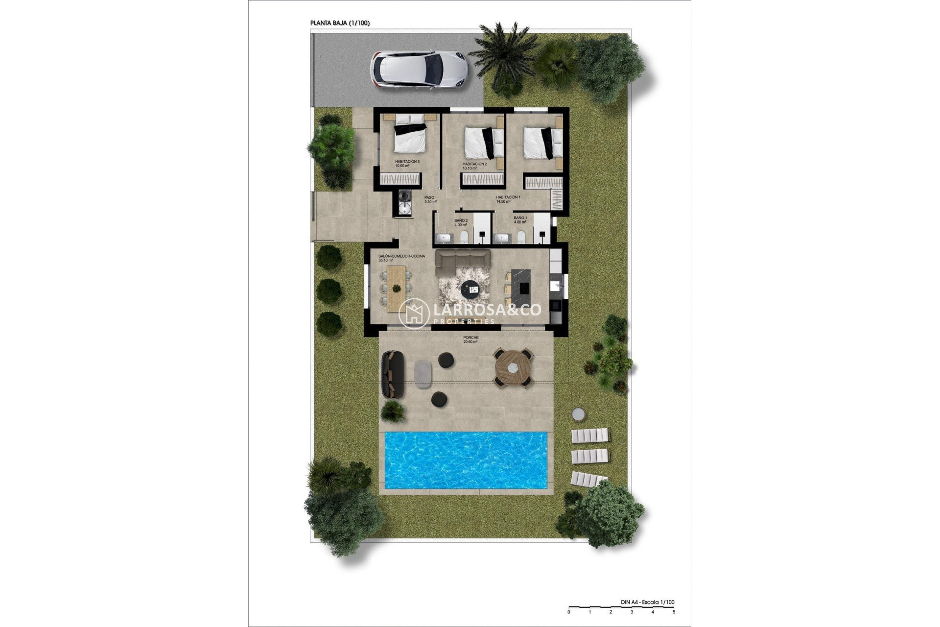 Nieuwbouw Woningen - Villa - Hondon de las Nieves - La Solana