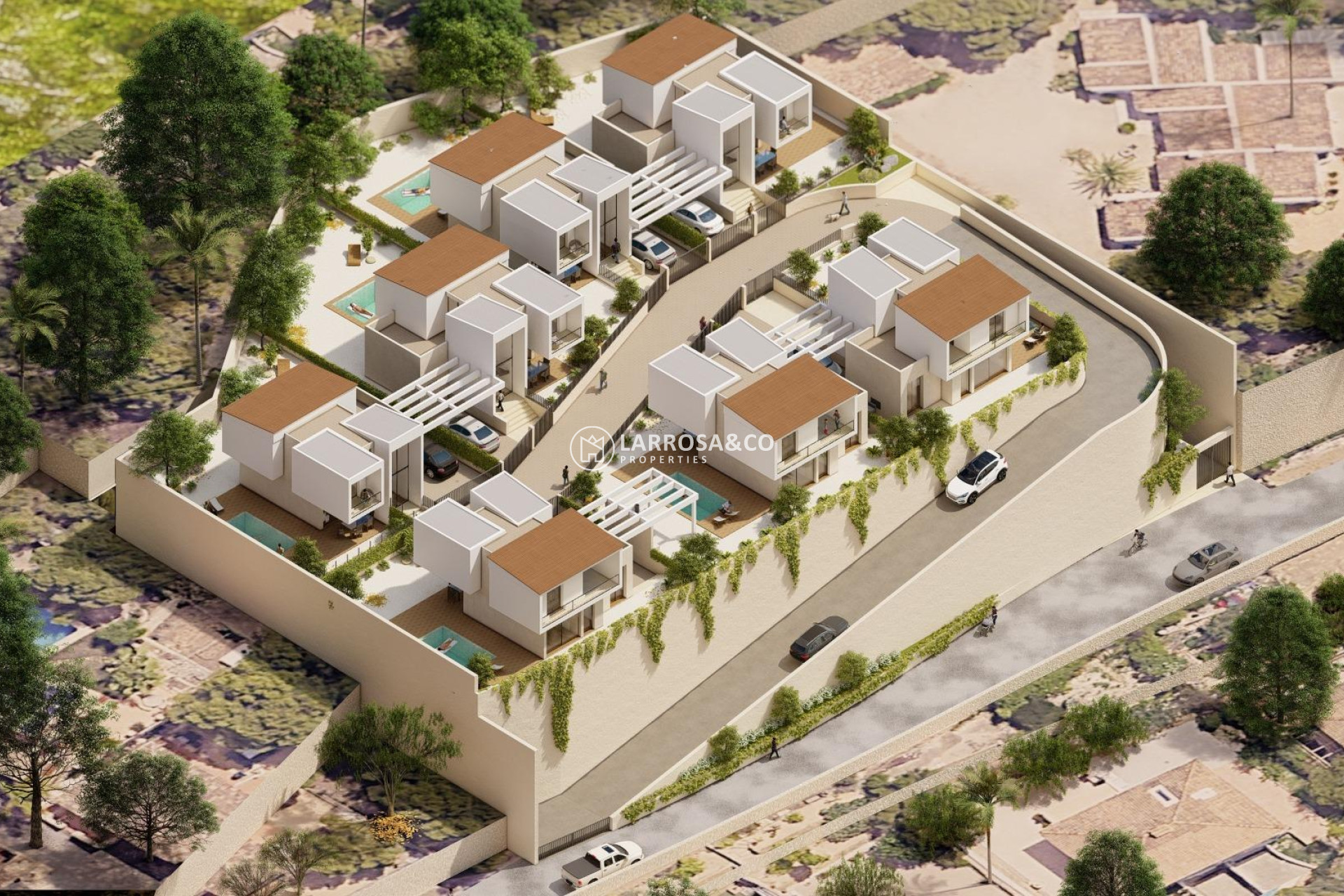 Nieuwbouw Woningen - Villa - La Nucia - Escandinavia