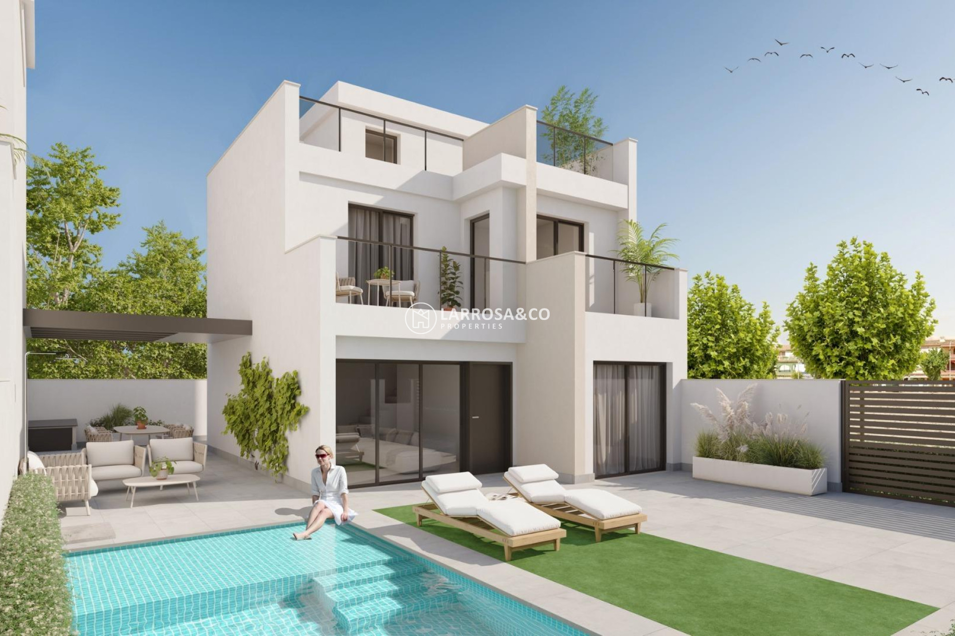 Nieuwbouw Woningen - Villa - Los Alcázares - Los Narejos