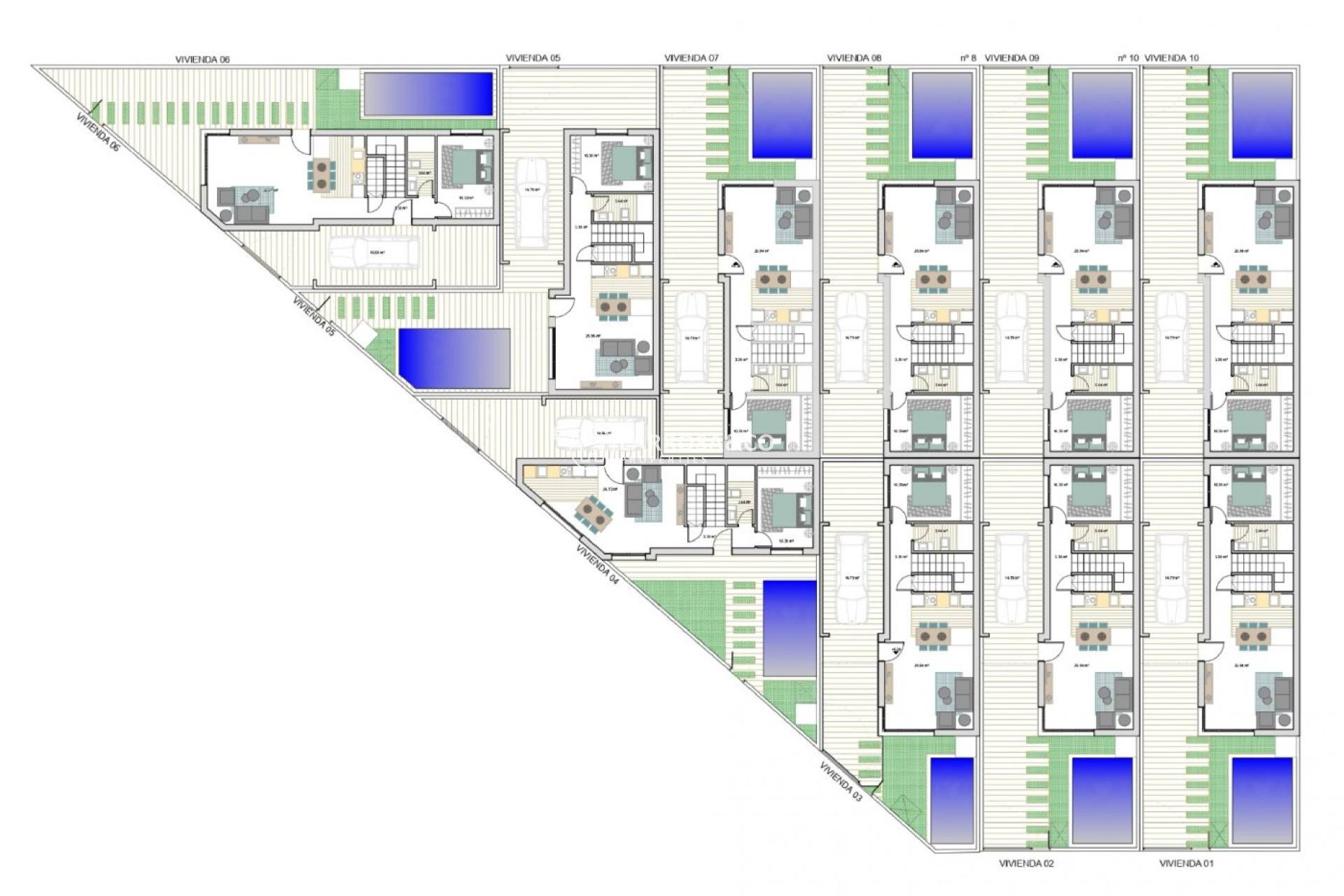 Nieuwbouw Woningen - Villa - Los Alcázares - Playa la Concha