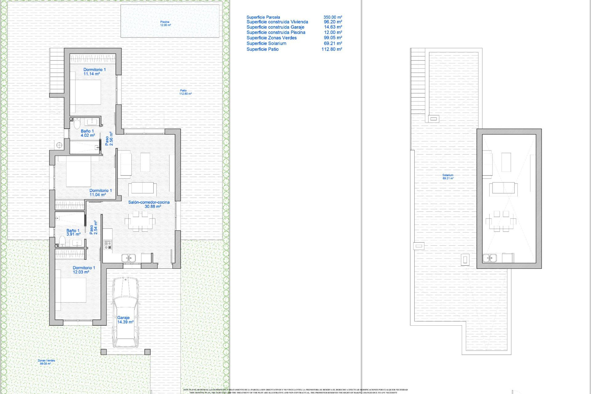 Nieuwbouw Woningen - Villa - Los Alcázares - Serena Golf