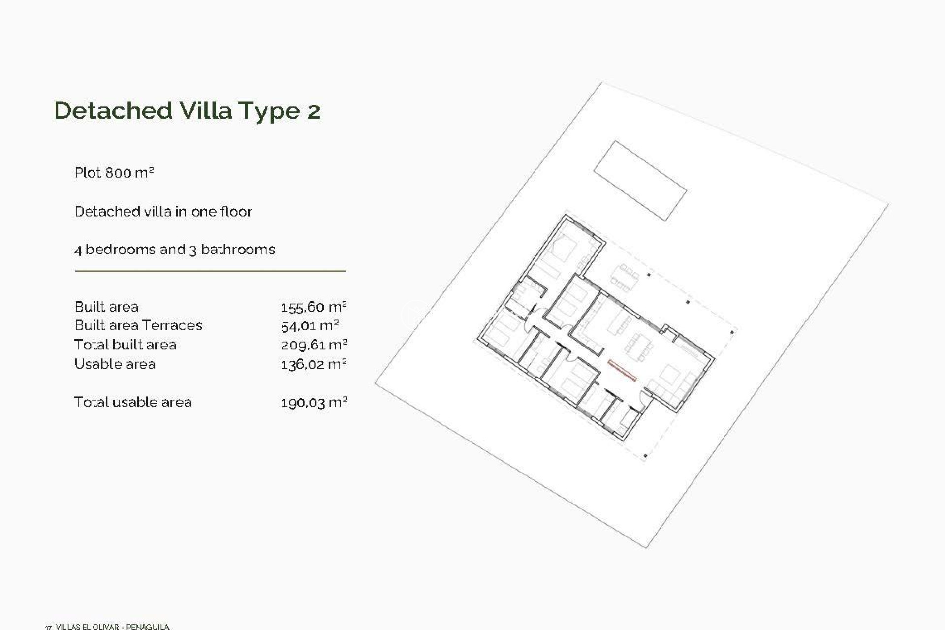 Nieuwbouw Woningen - Villa - Penaguila - El Olivar