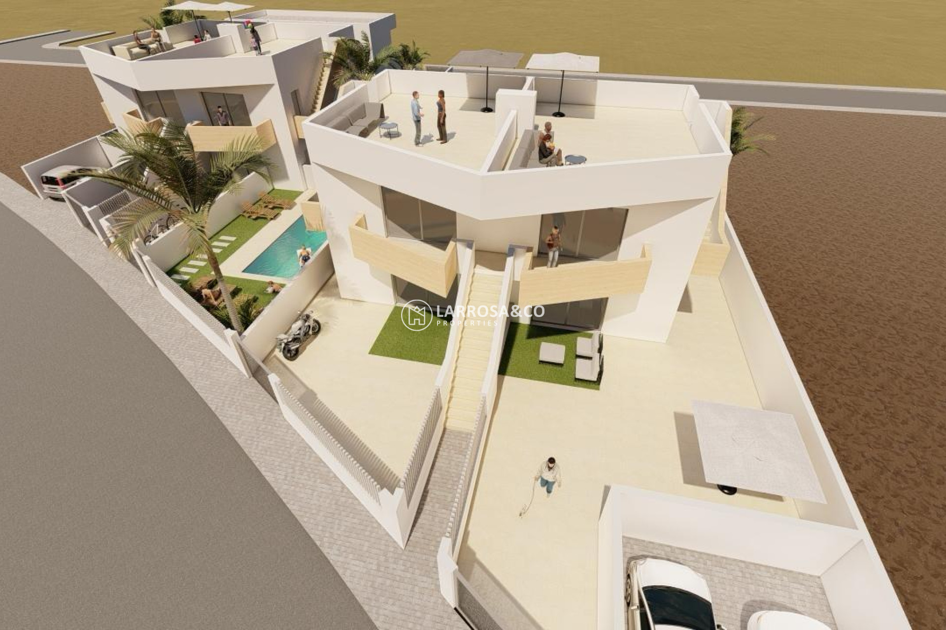 Nieuwbouw Woningen - Villa - Puerto de Mazarrón - Mar De Plata