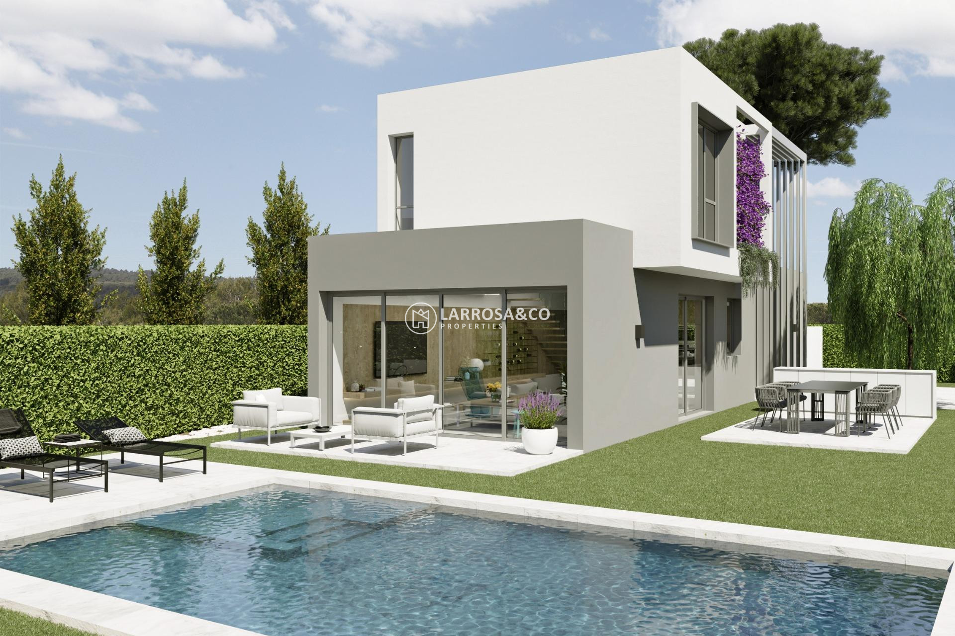 Nieuwbouw Woningen - Villa - San Juan Alicante - La Font