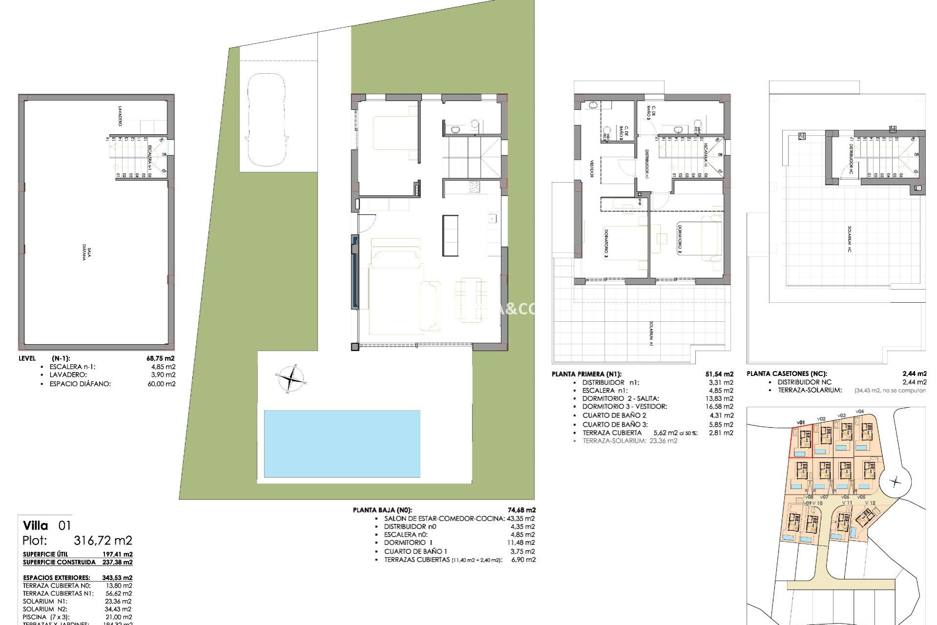 Nieuwbouw Woningen - Villa - San Miguel de Salinas - Cerro del Sol