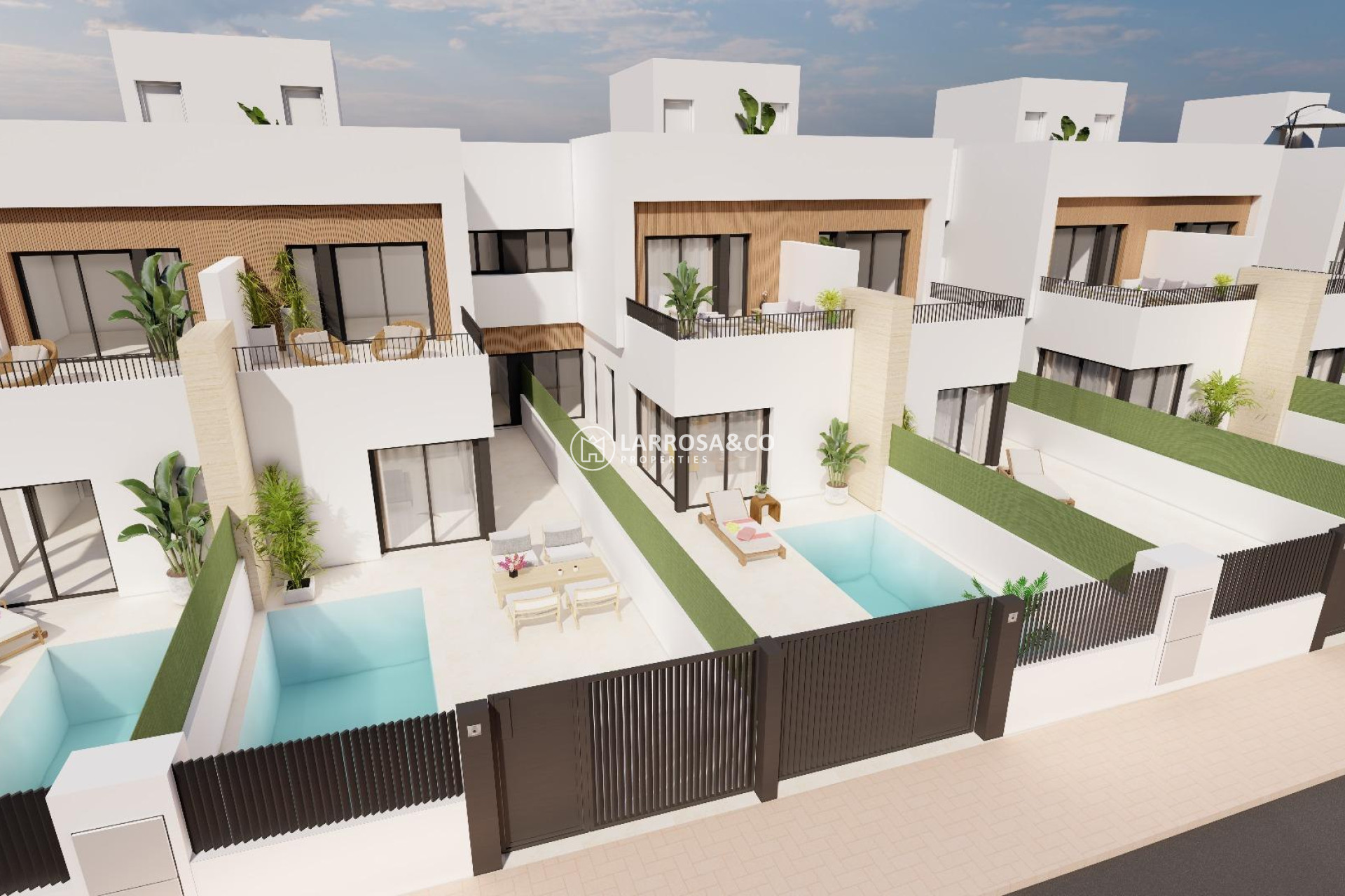 Nieuwbouw Woningen - Villa - Santiago de la Ribera