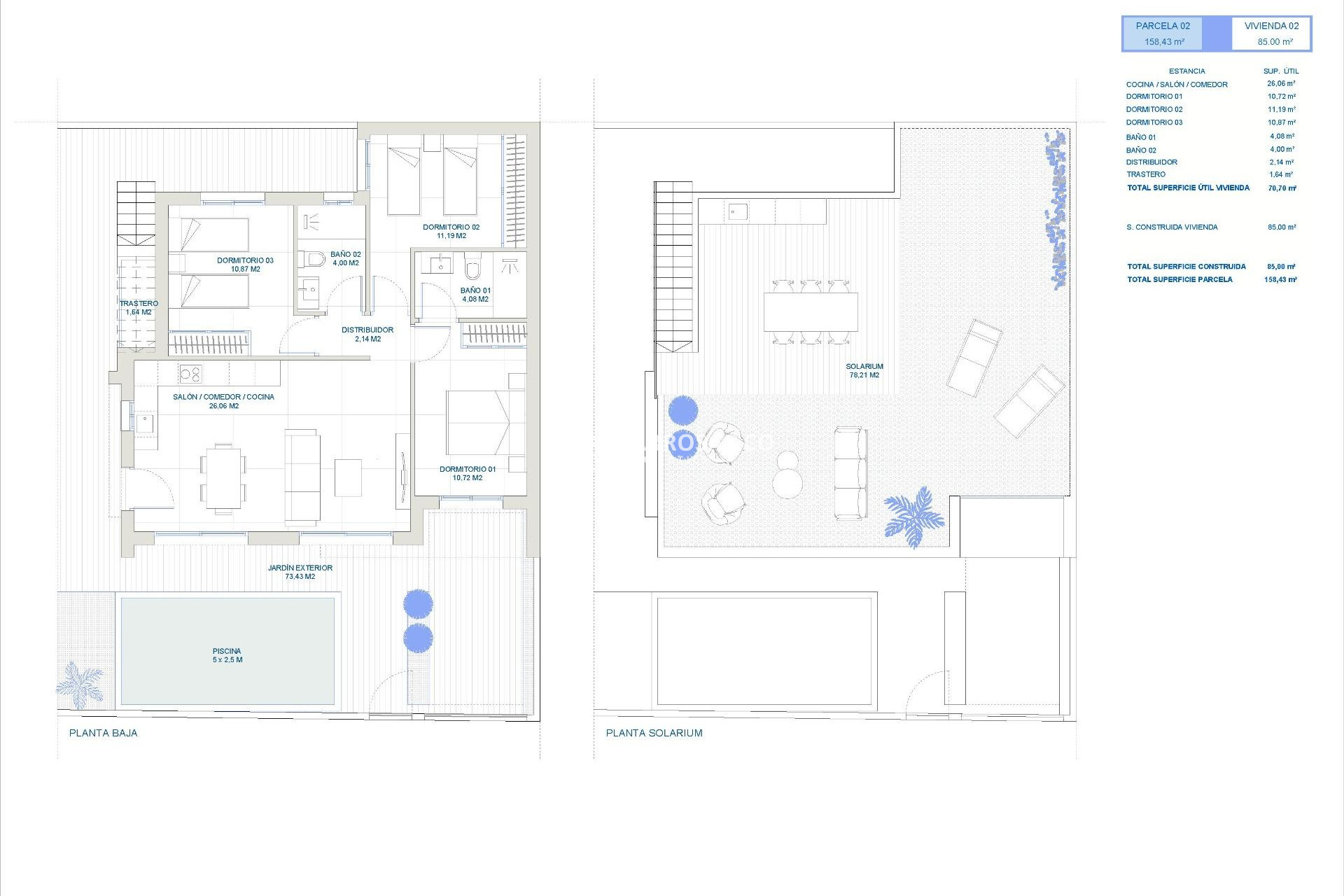 Nieuwbouw Woningen - Villa - Torre Pacheco - Roldán