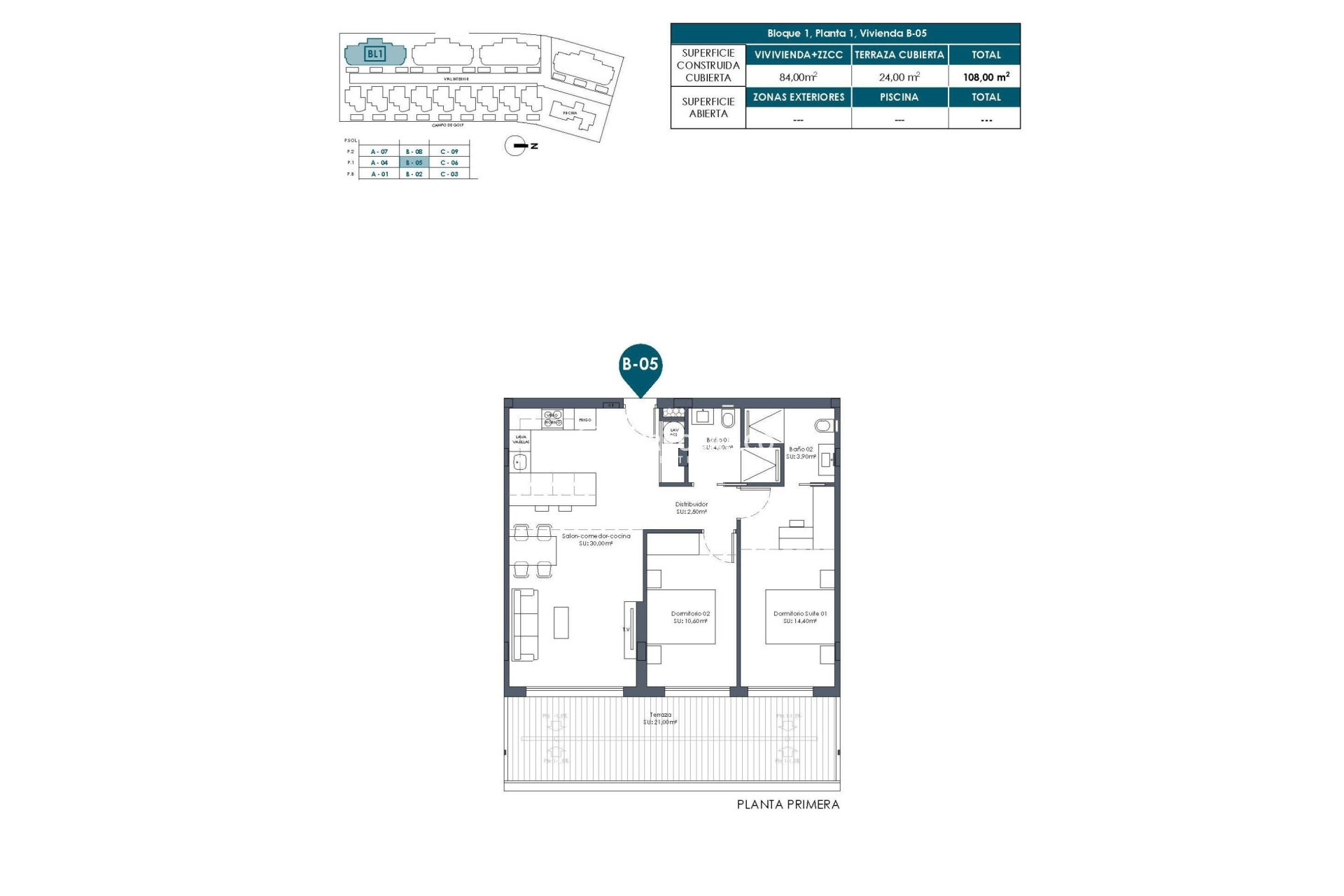 Nouvelle Construction - Apartment - Los Alcázares - Serena Golf