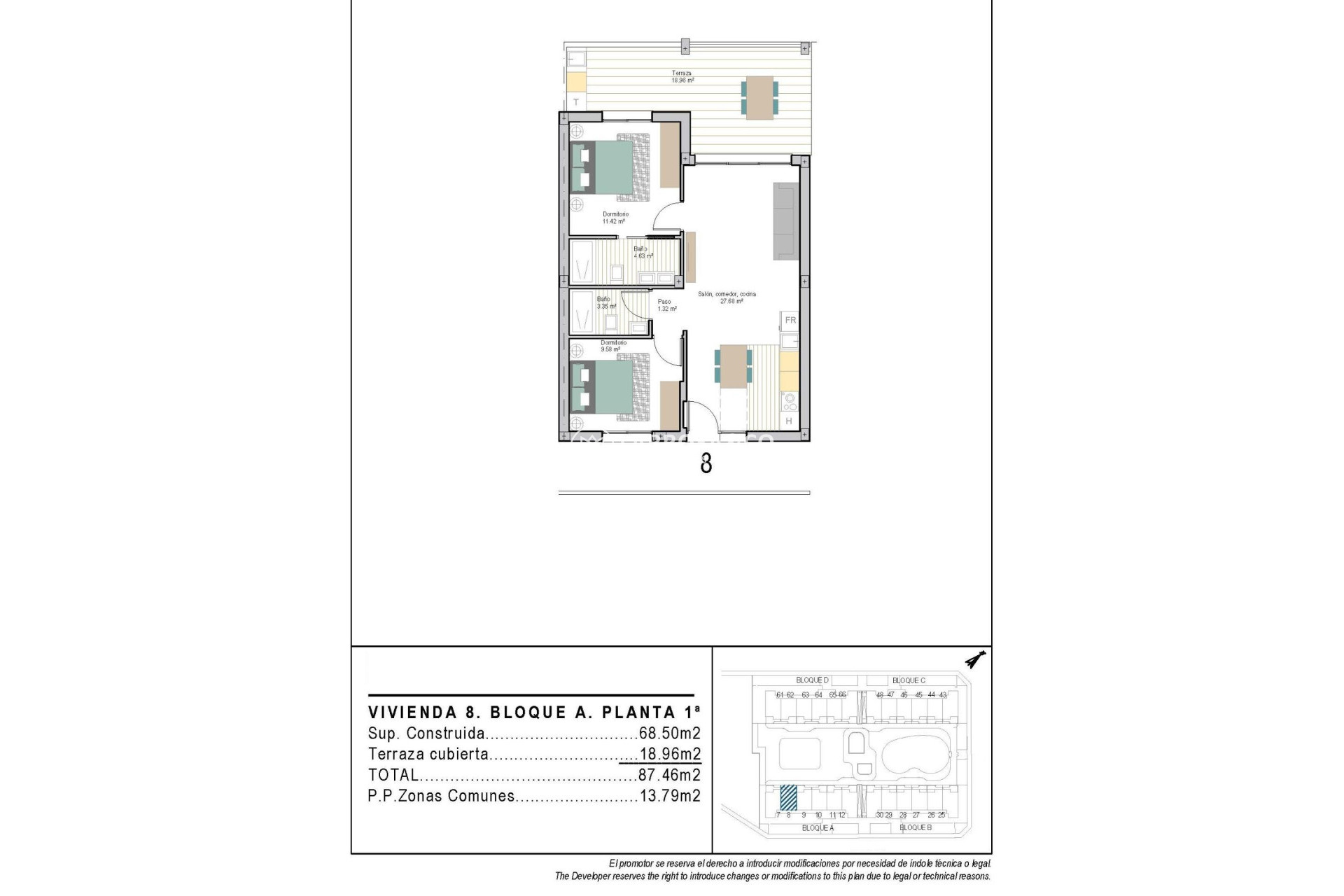 Nouvelle Construction - Apartment - Torre Pacheco - San Cayetano