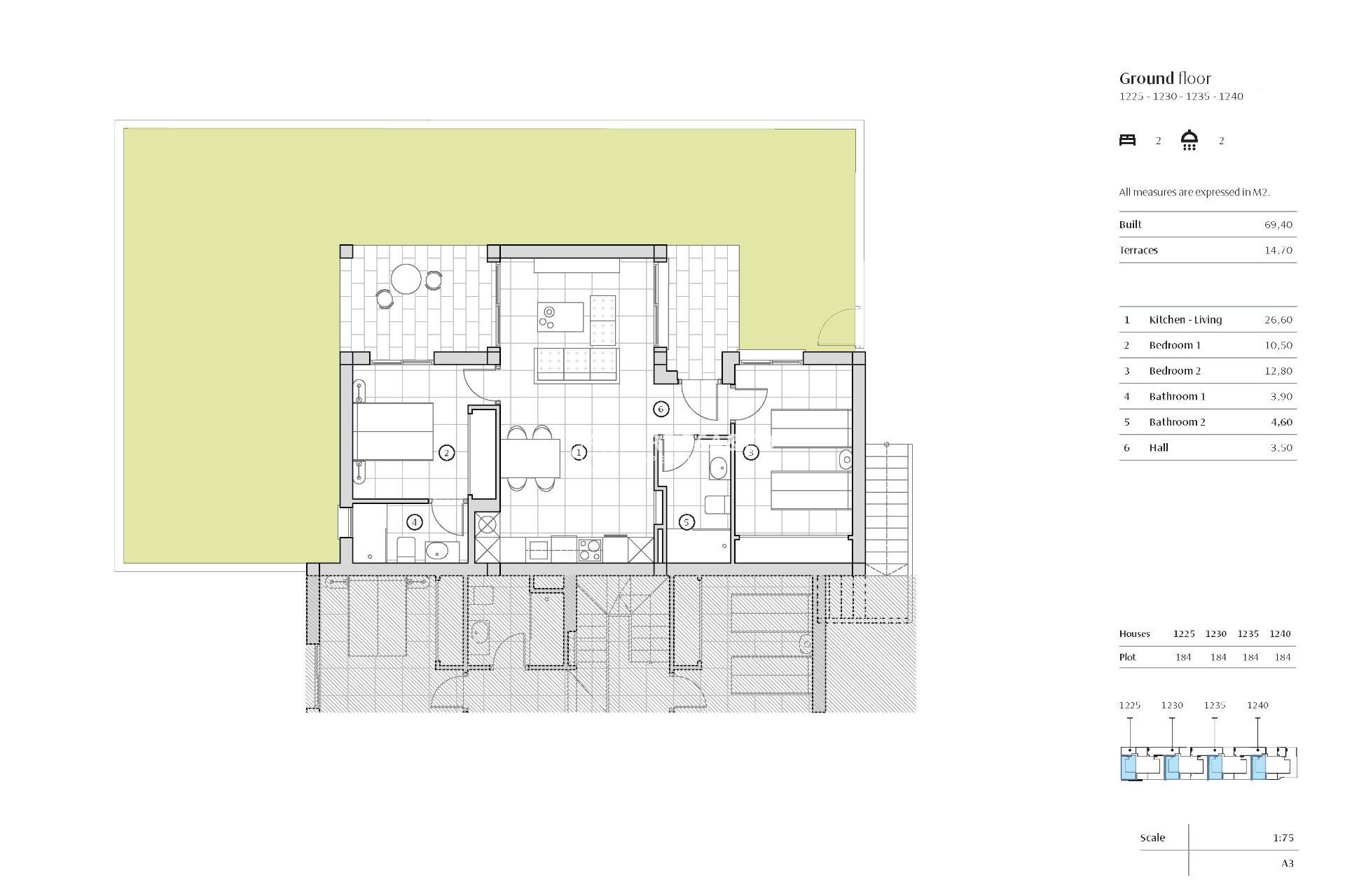 Nouvelle Construction - Bungalow - Algorfa - La Finca Golf Resort