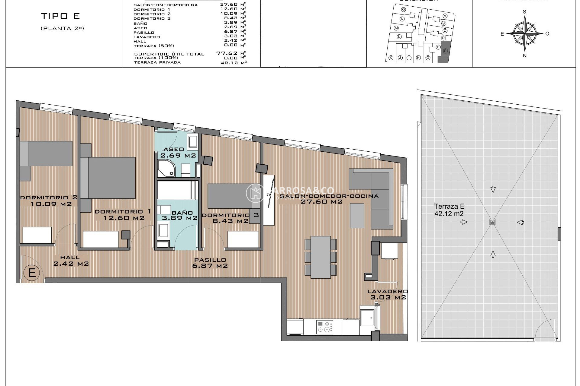 Nouvelle Construction - Penthouse  - Algorfa - Pueblo