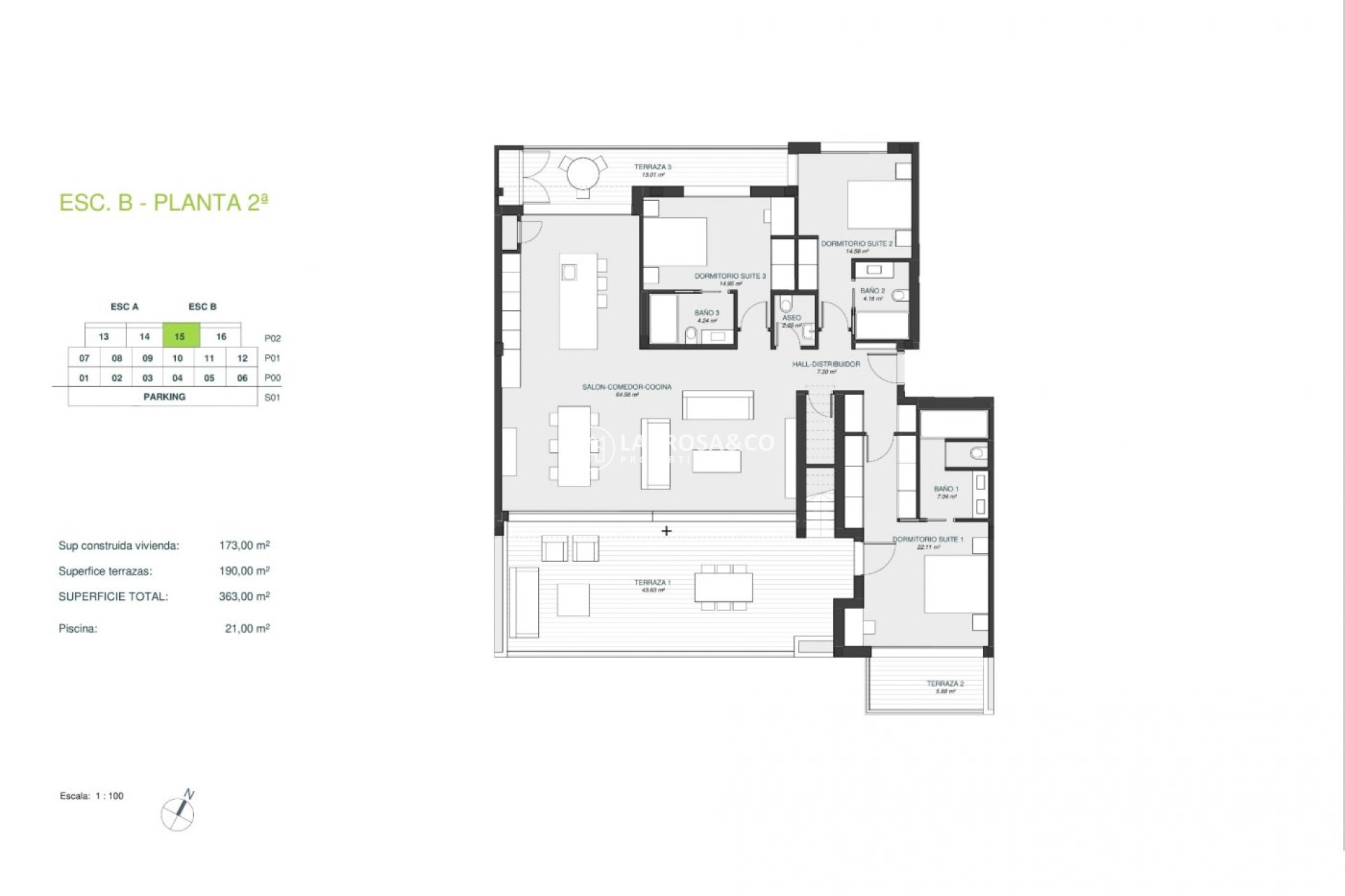 Nouvelle Construction - Penthouse Penthouse - Orihuela - Las Colinas Golf