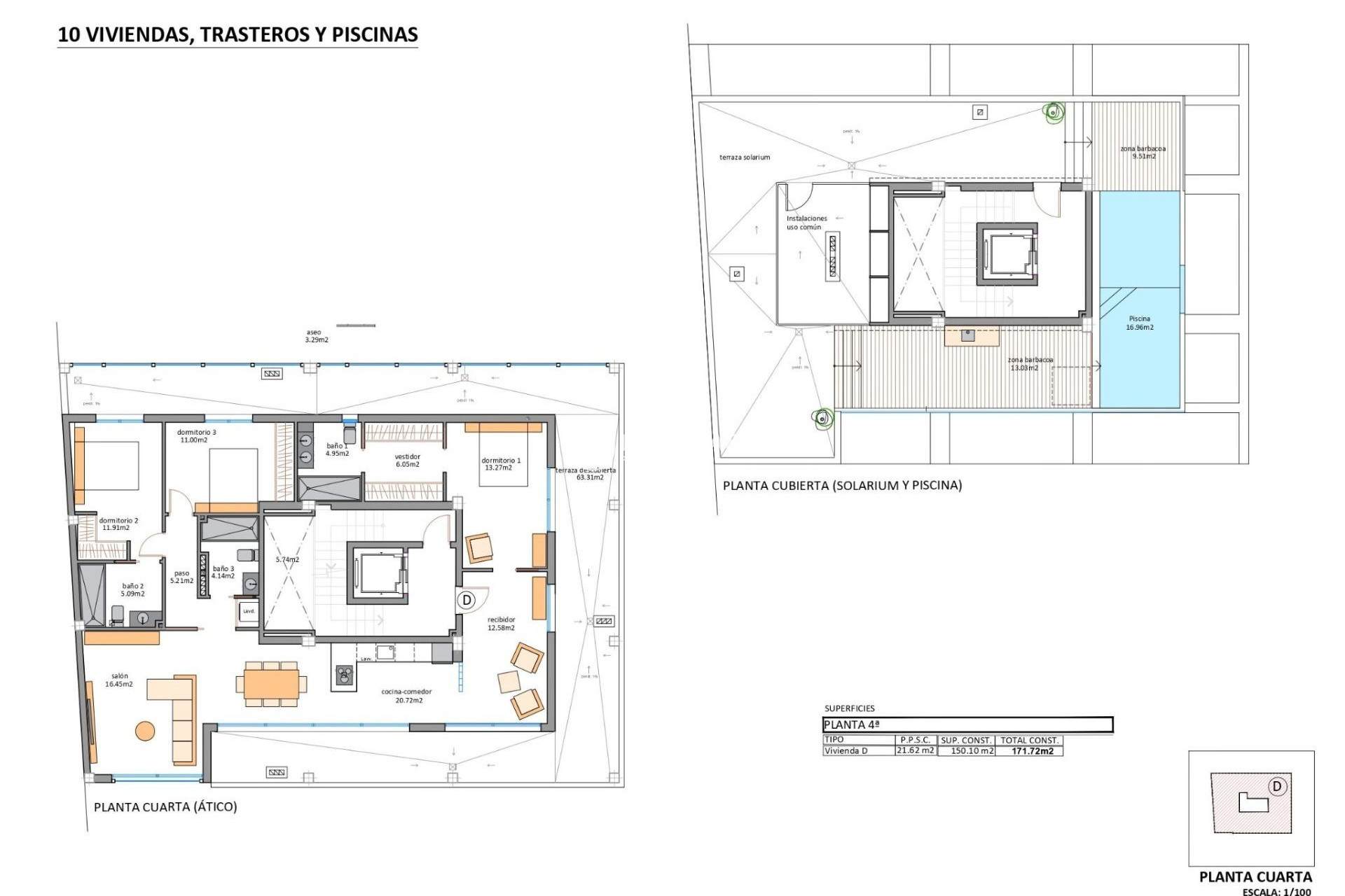 Nouvelle Construction - Penthouse  - San Pedro del Pinatar - Lo Pagan