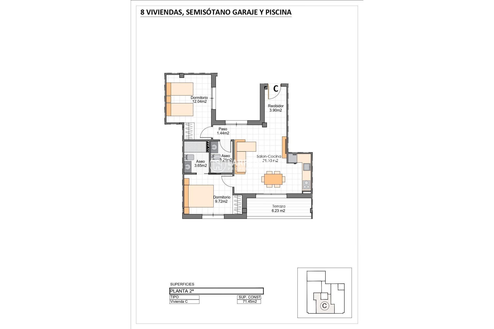 Nouvelle Construction - Penthouse  - San Pedro del Pinatar - Lo Pagan