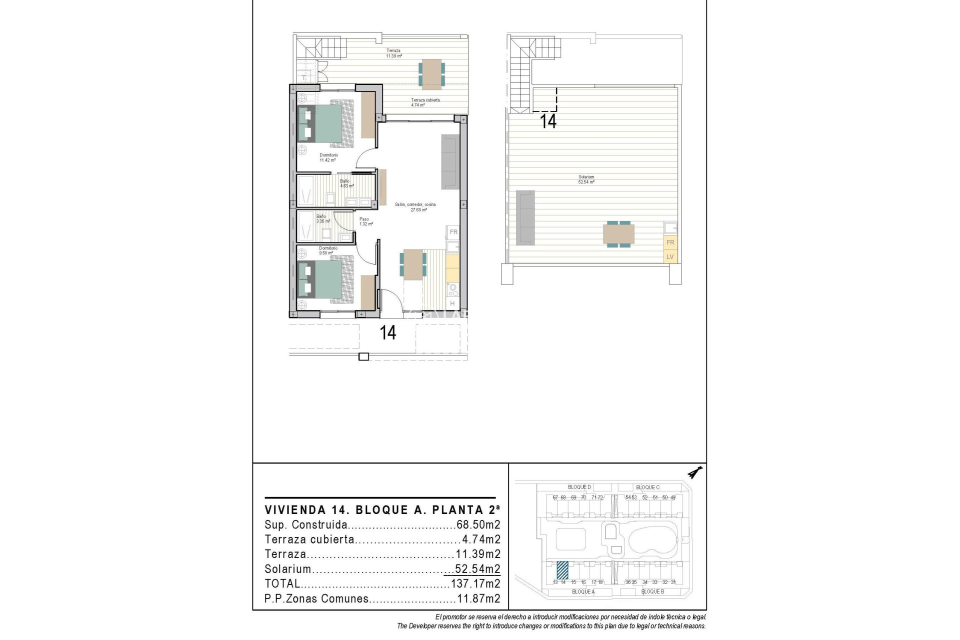 Nouvelle Construction - Penthouse  - Torre Pacheco - San Cayetano
