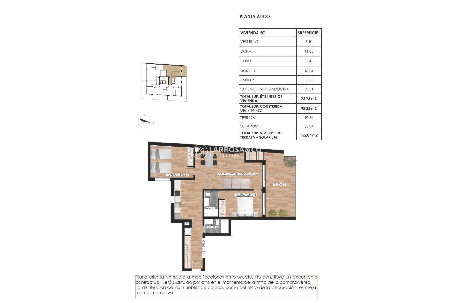 Nouvelle Construction - Penthouse  - Torrevieja - Parque de las Naciones