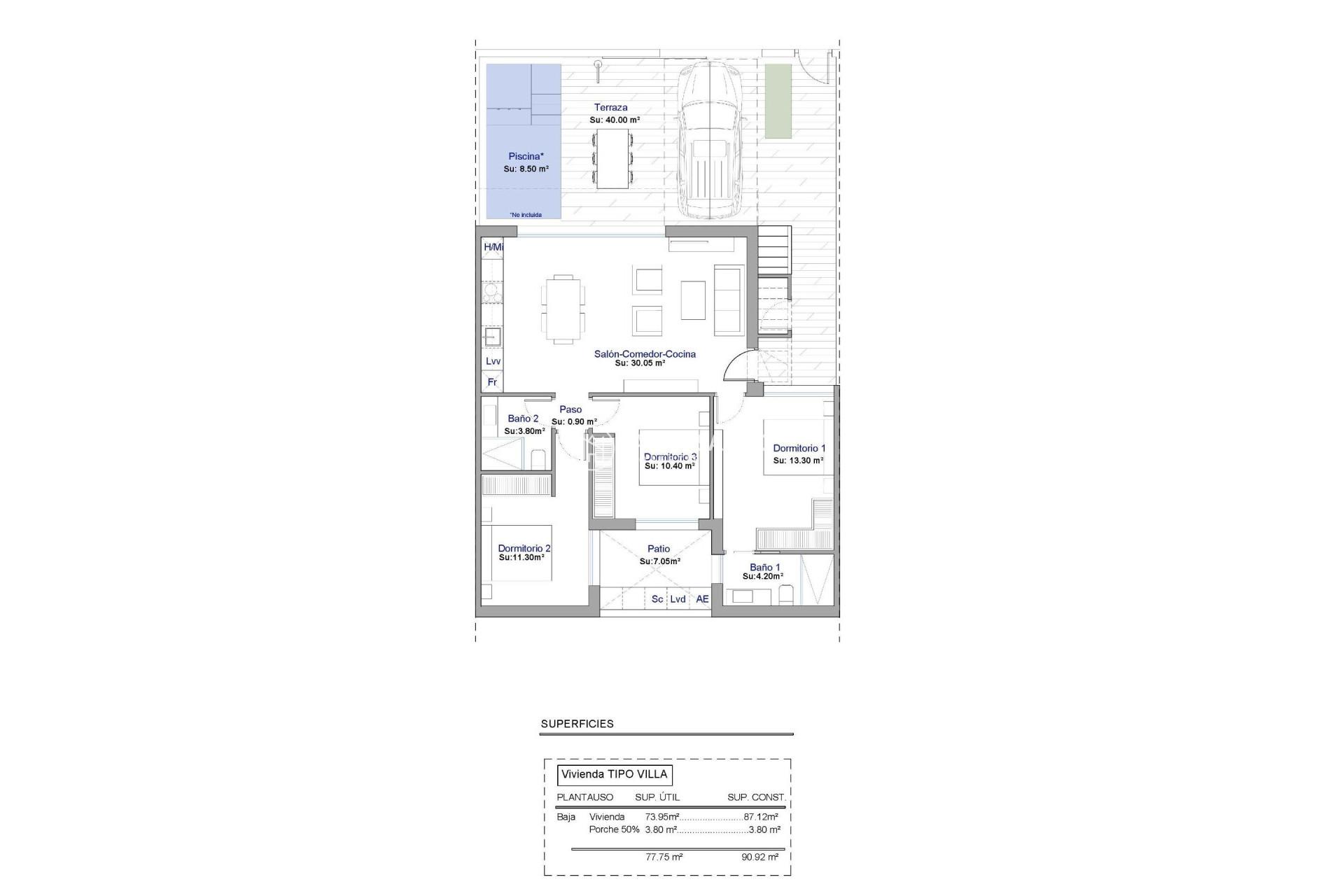 Nouvelle Construction - Semi-detached house - Alhama de Murcia - Condado de Alhama