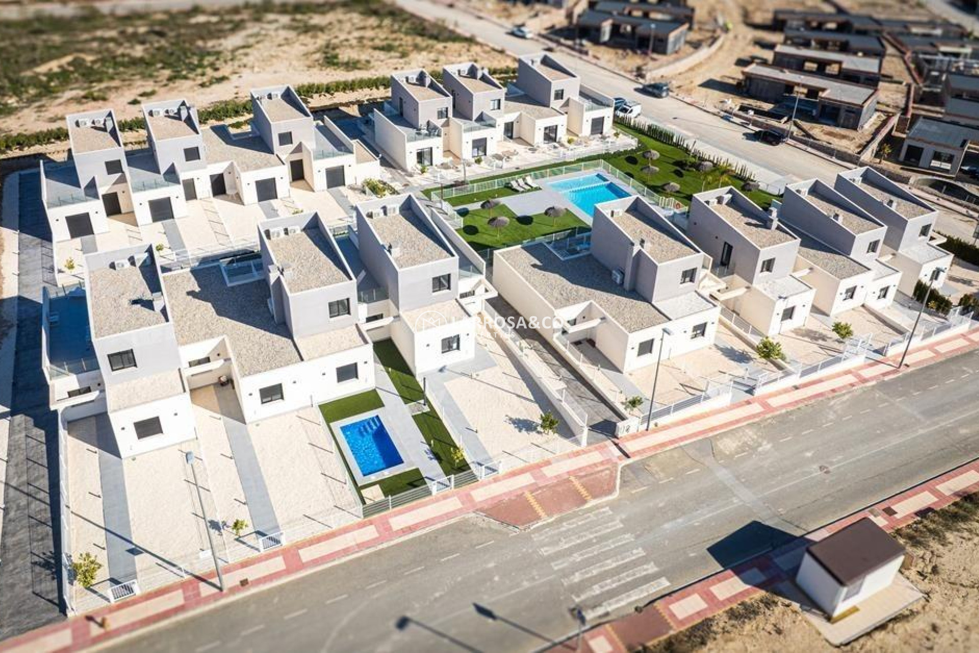 Nouvelle Construction - Semi-detached house - BAÑOS Y MENDIGO - Altaona Golf