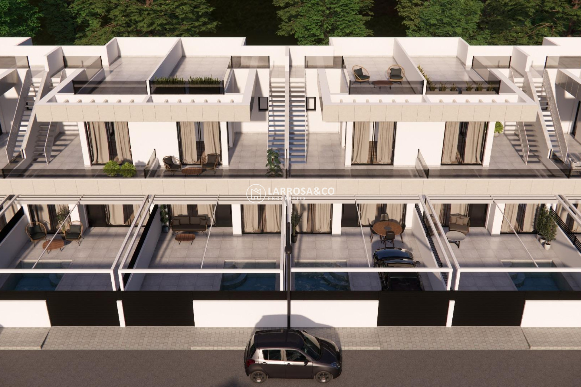 Nouvelle Construction - Semi-detached house - Ciudad Quesada - Pueblo