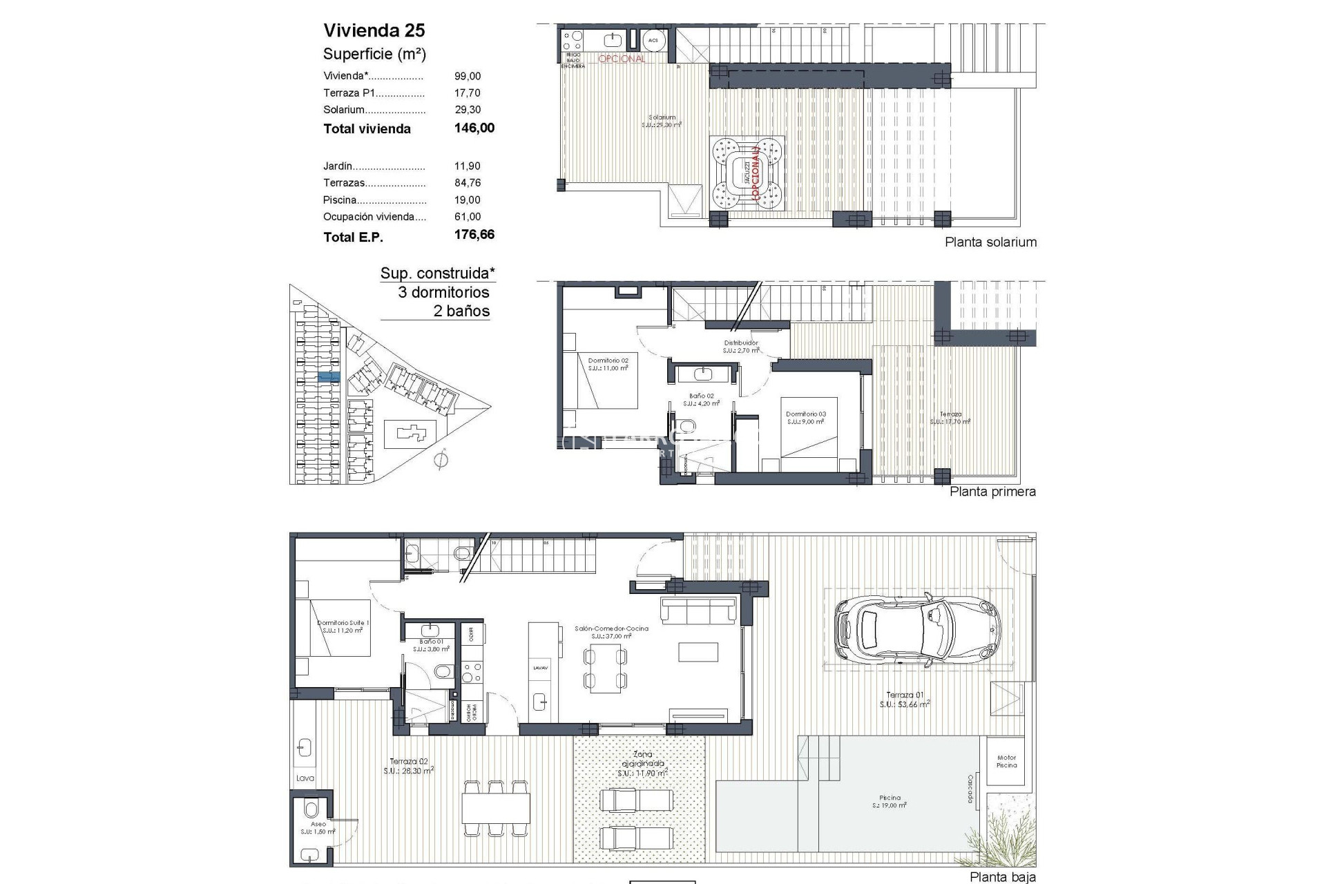 Nouvelle Construction - Semi-detached house - Los Alcázares - Serena Golf