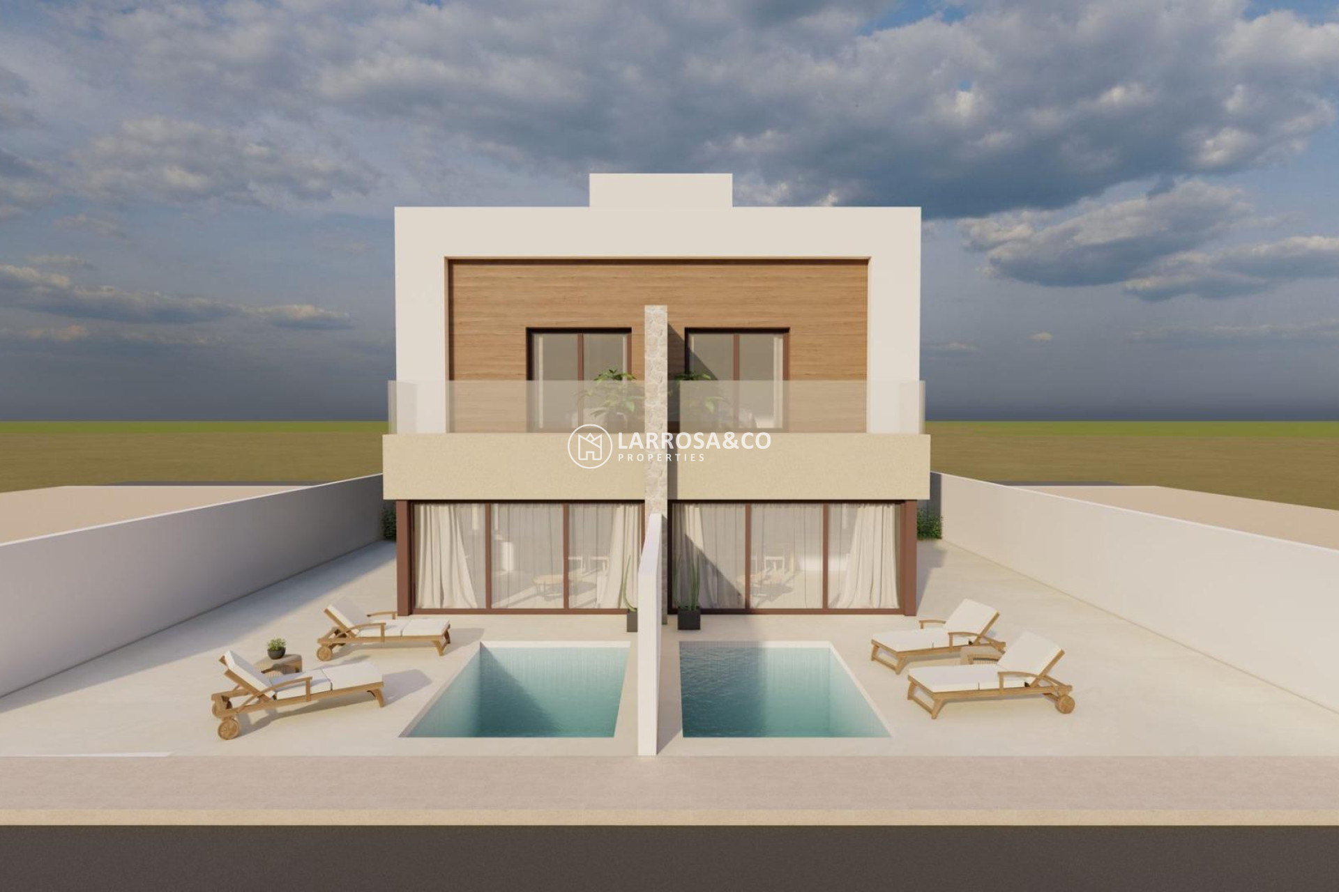 Nouvelle Construction - Semi-detached house - San Javier - pueblo