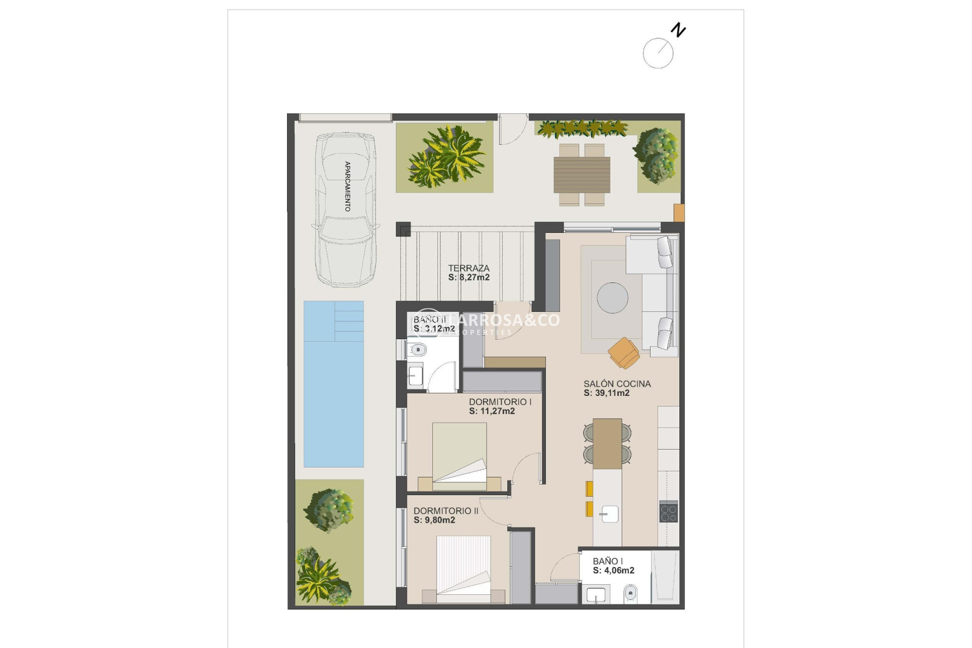 Nouvelle Construction - Semi-detached house - Torre Pacheco - El Alba