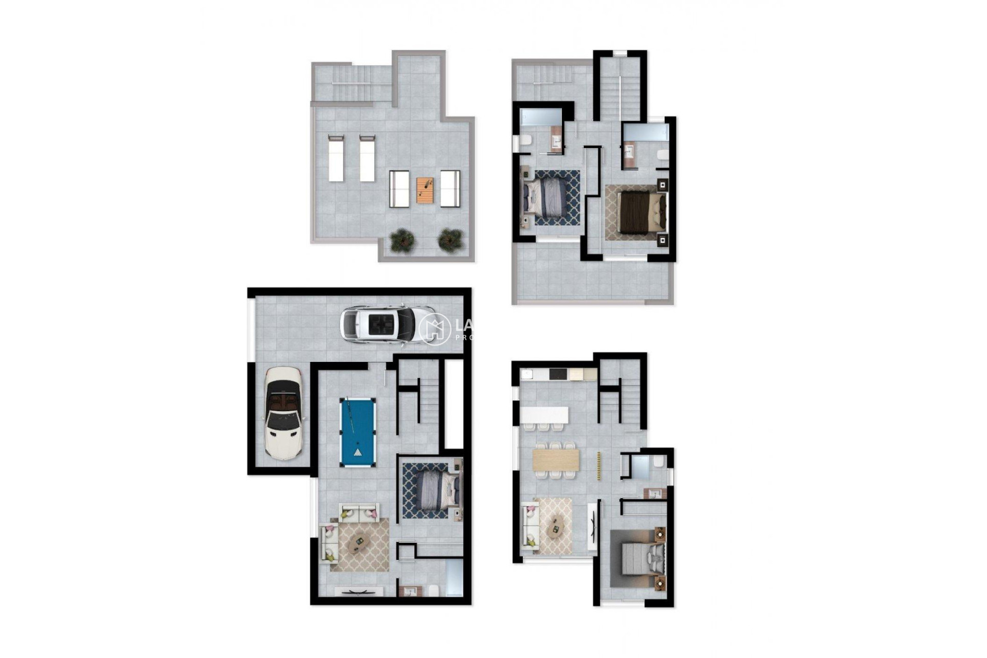 Nouvelle Construction - Villa - La Nucia - Urb. Don Mar