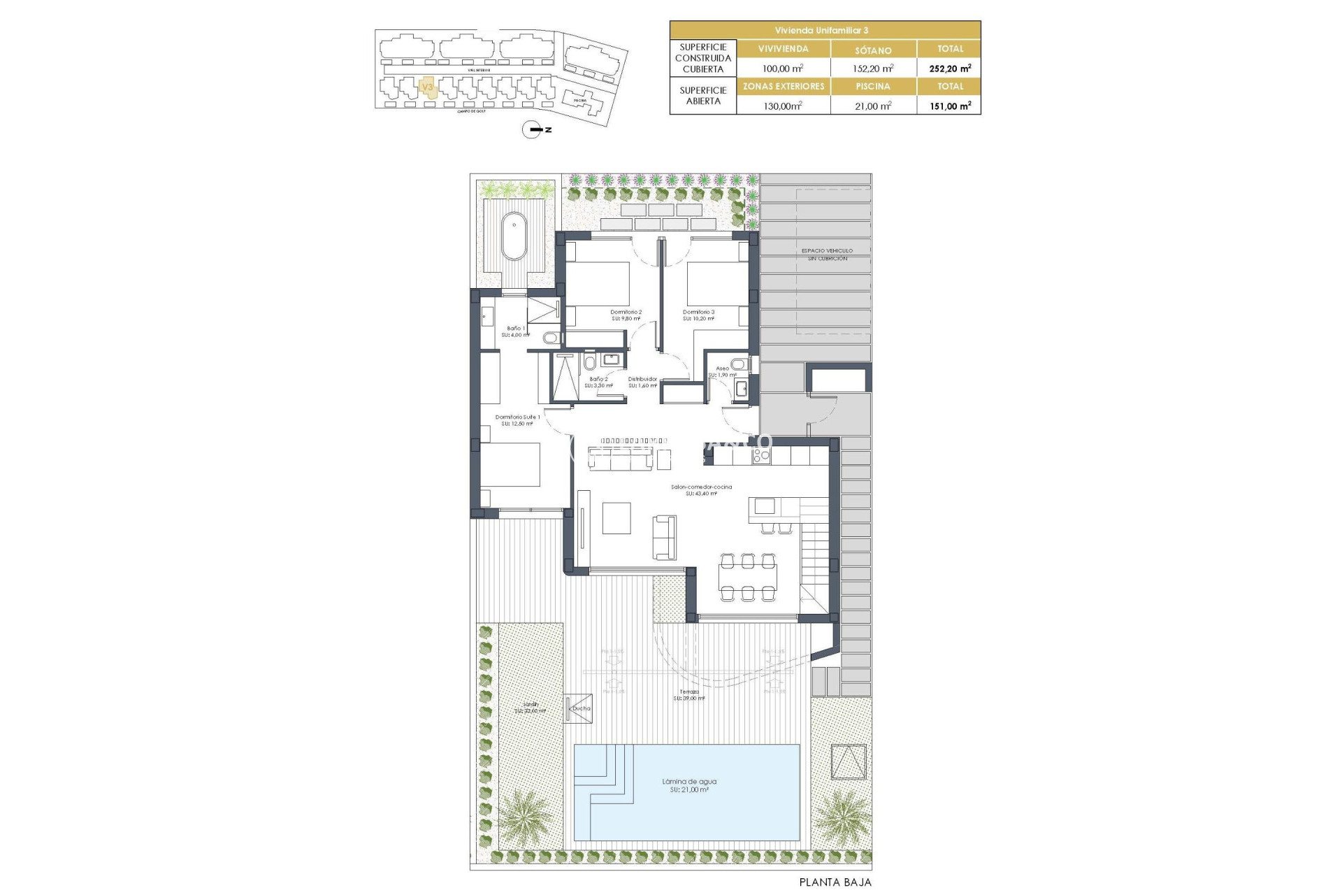 Nouvelle Construction - Villa - Los Alcázares - Serena Golf