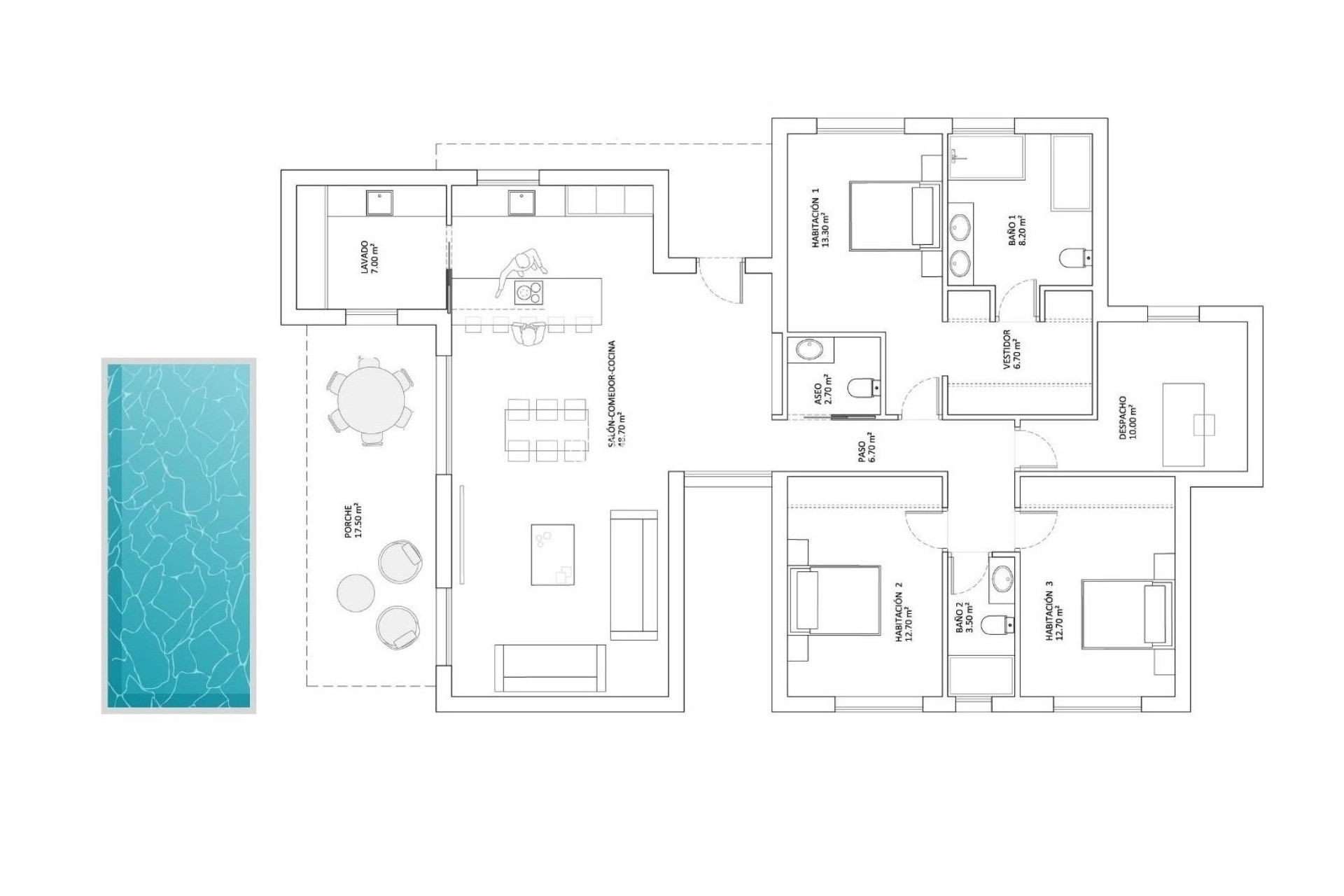 Nouvelle Construction - Villa - Monforte del Cid - La Capitana