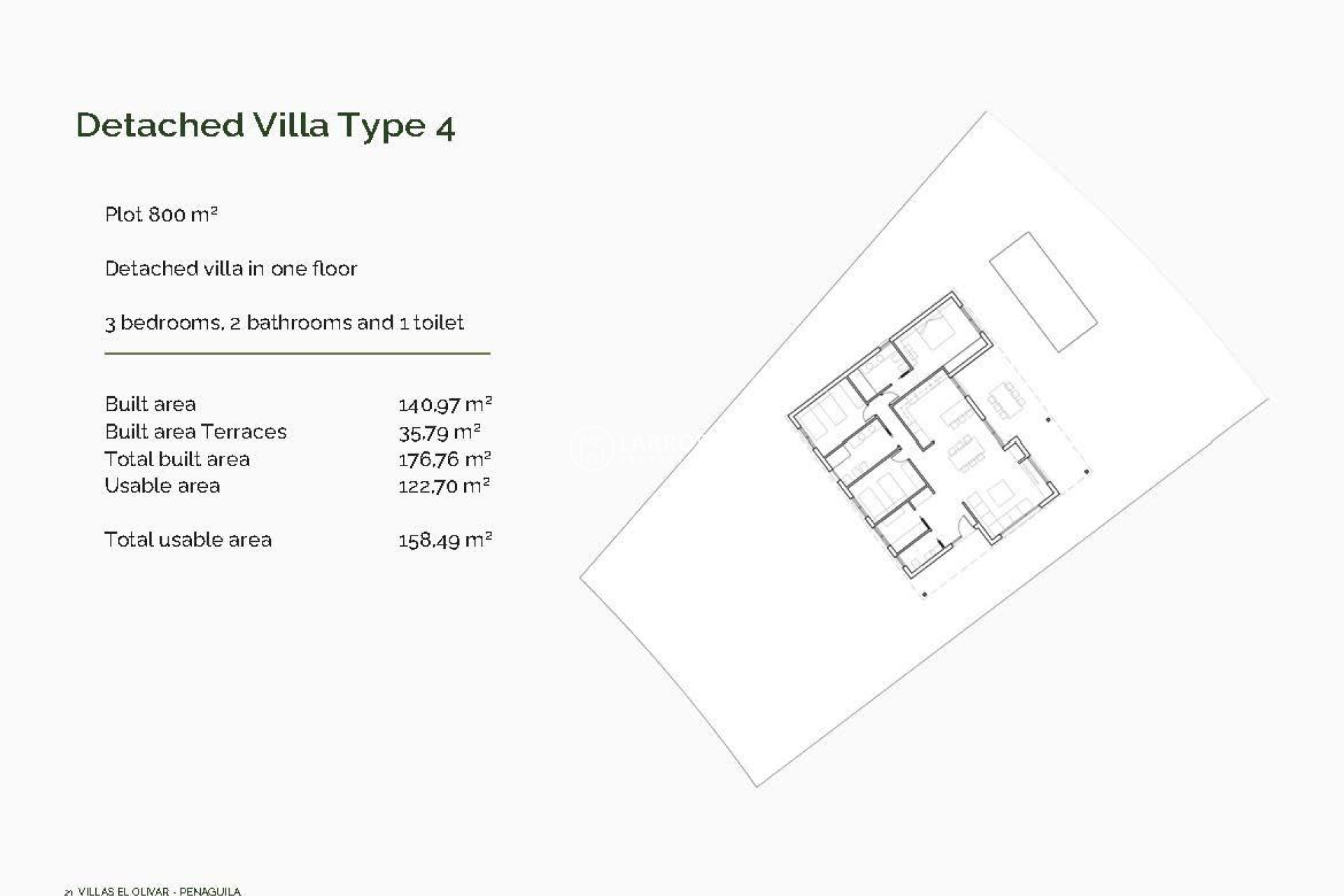 Nouvelle Construction - Villa - Penaguila - El Olivar