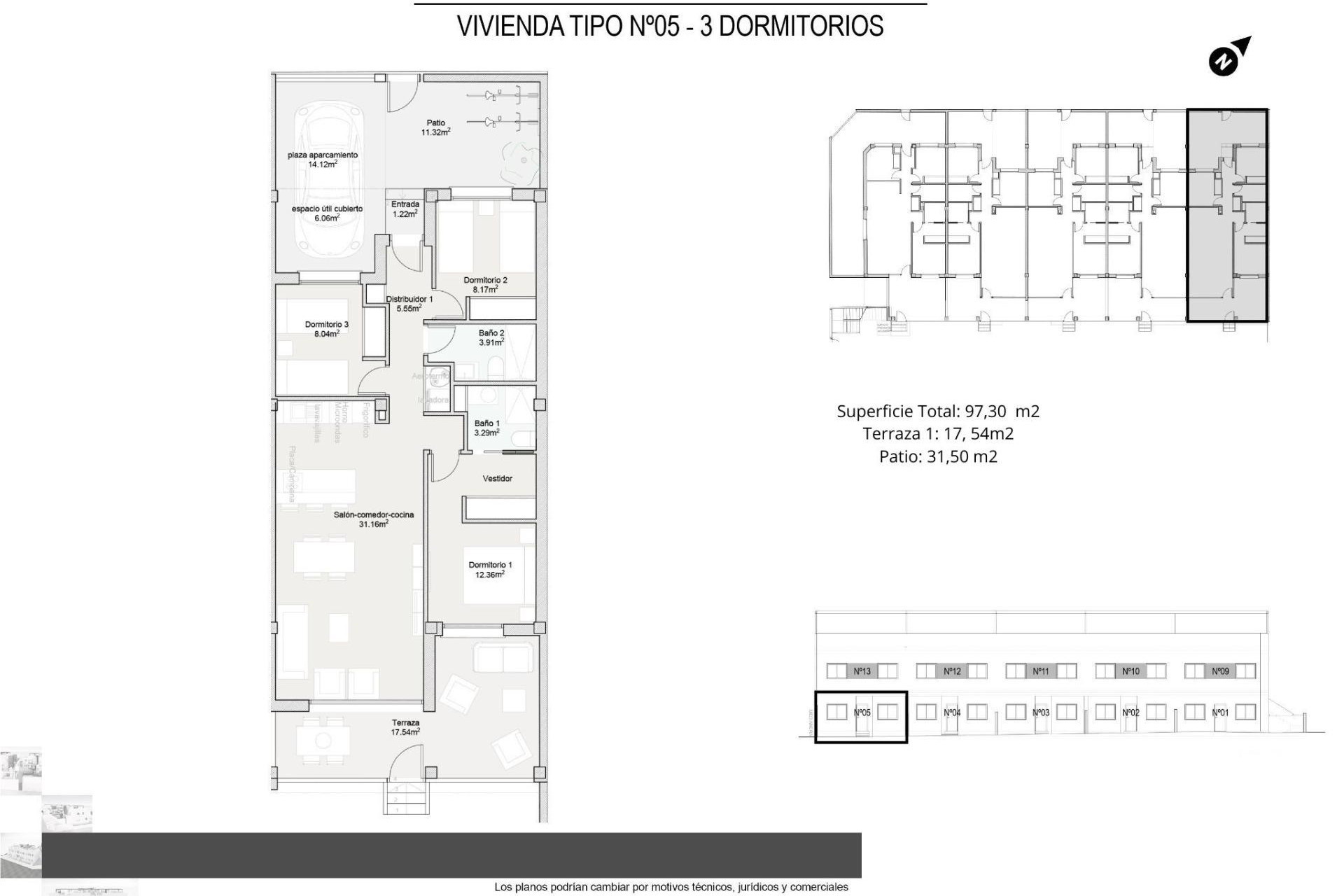 Новостройка - Бунгало - Пилар де Орадада - pueblo