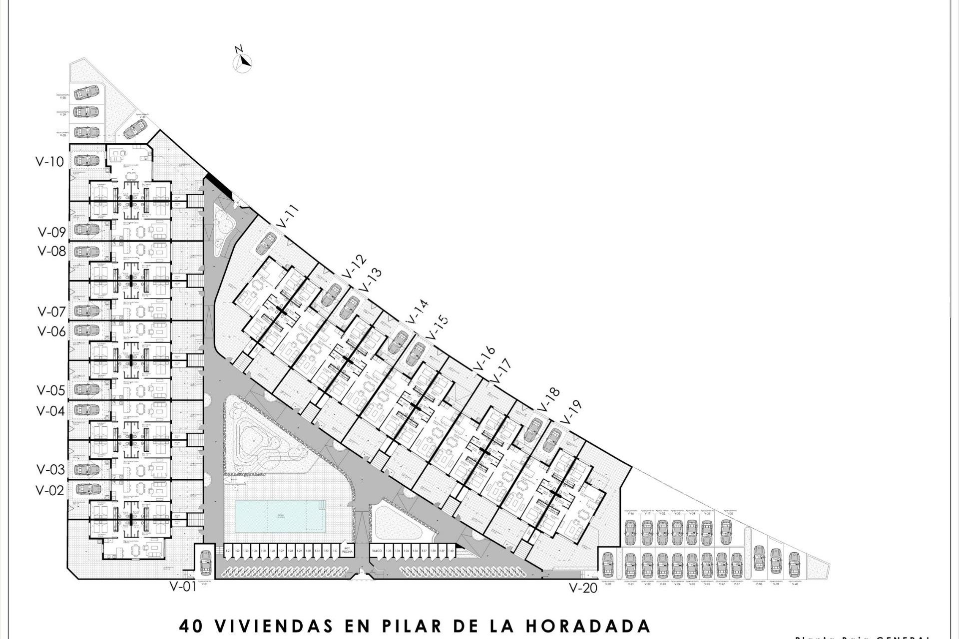 Новостройка - Бунгало - Пилар де Орадада - pueblo