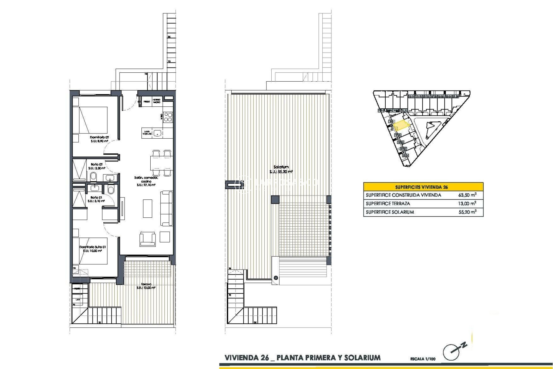 Новостройка - Бунгало - Сан Фульхенсио - Pueblo