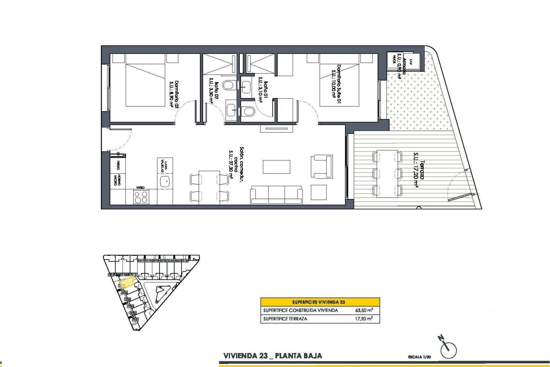 Новостройка - Бунгало - Сан Фульхенсио - Pueblo