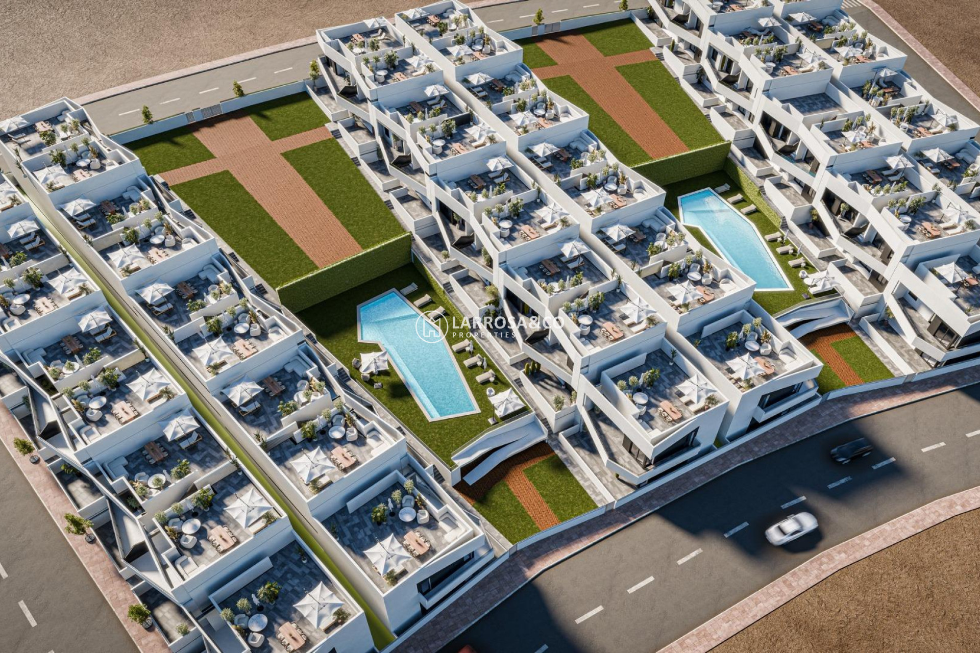 Новостройка - Бунгало - Сан Мигель де Салинас - Pueblo