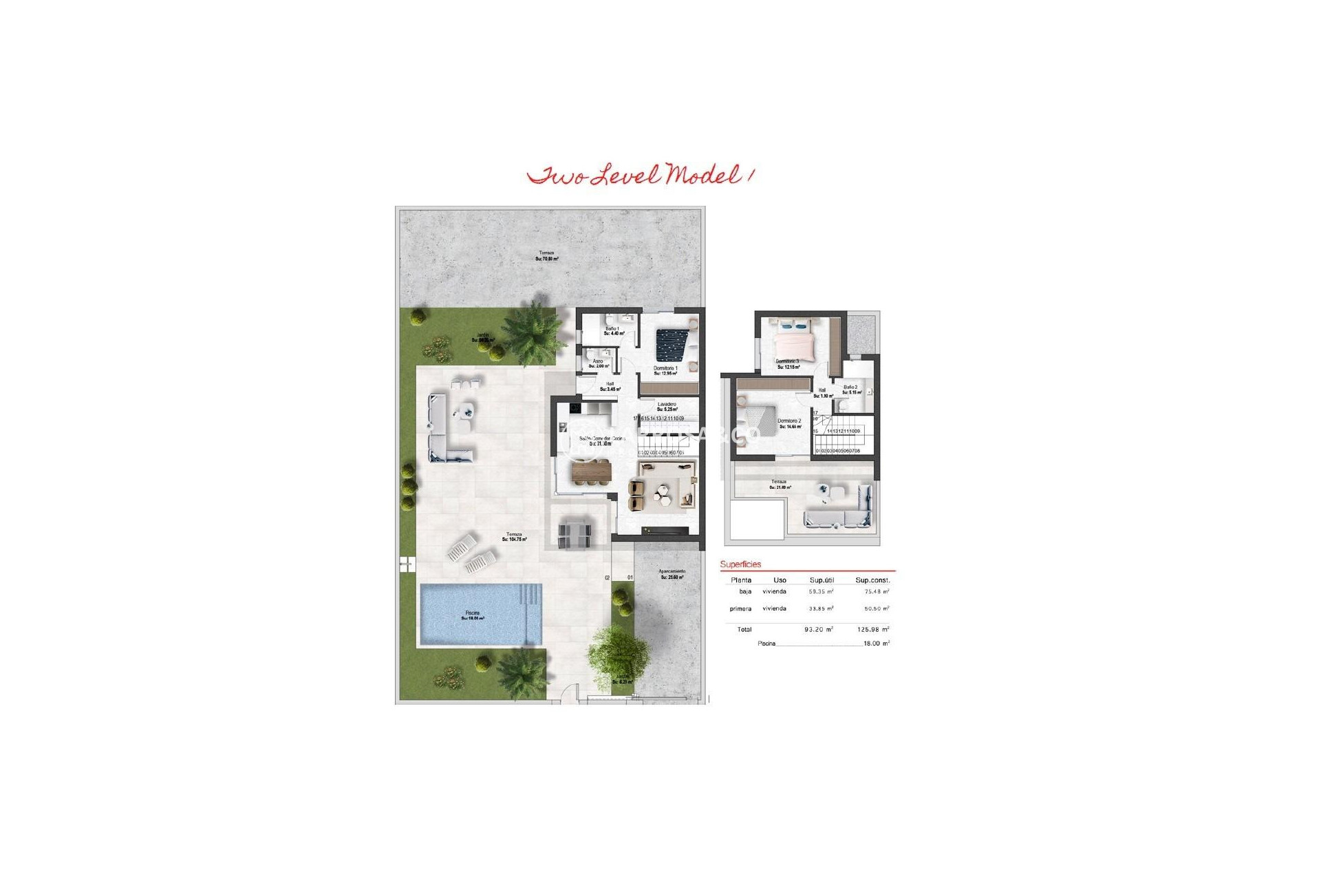 Новостройка - Дом - BAÑOS Y MENDIGO - Altaona Golf