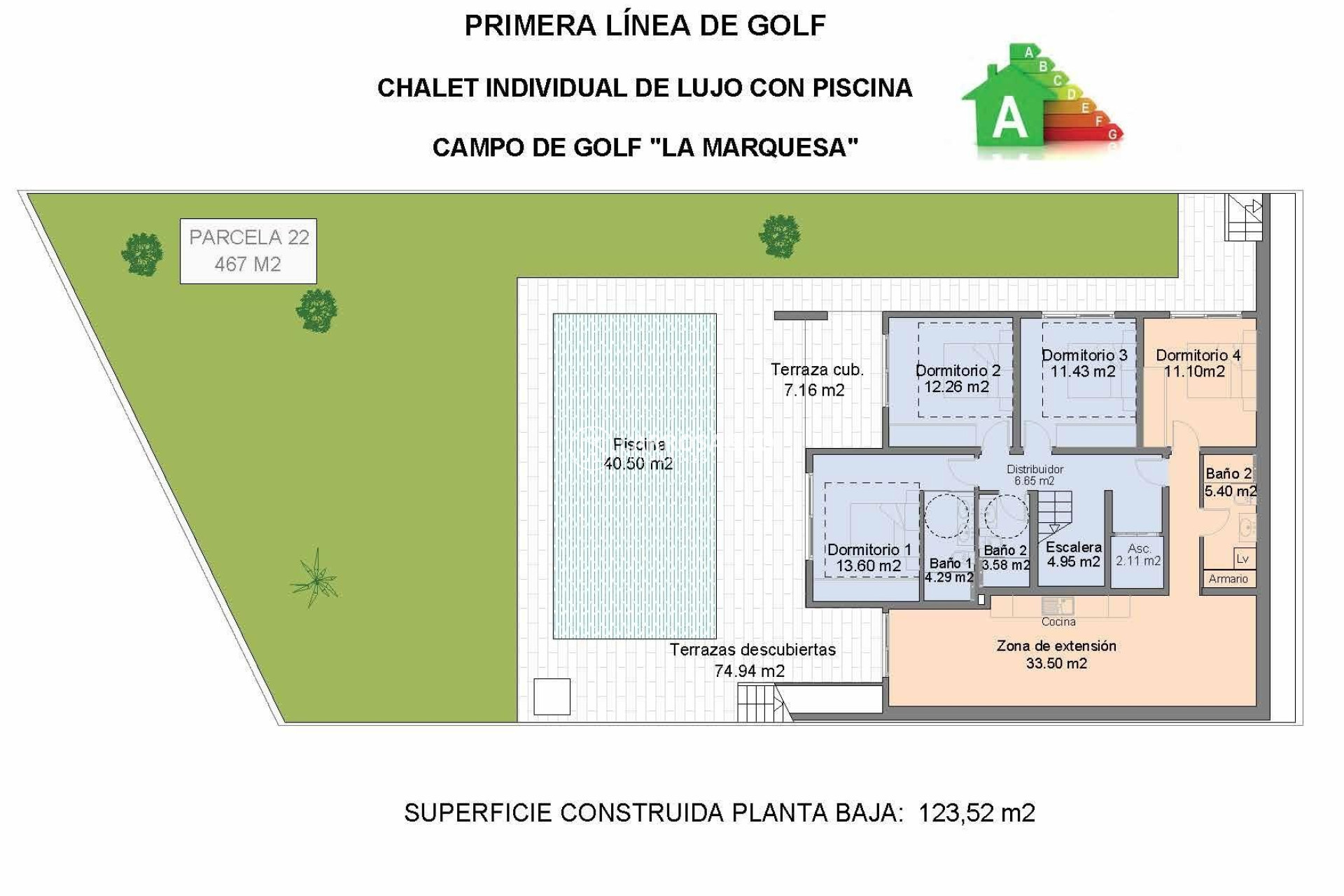 Новостройка - Дом - Сьюдад Кесада - Golf La Marquesa (Ciudad Quesada)