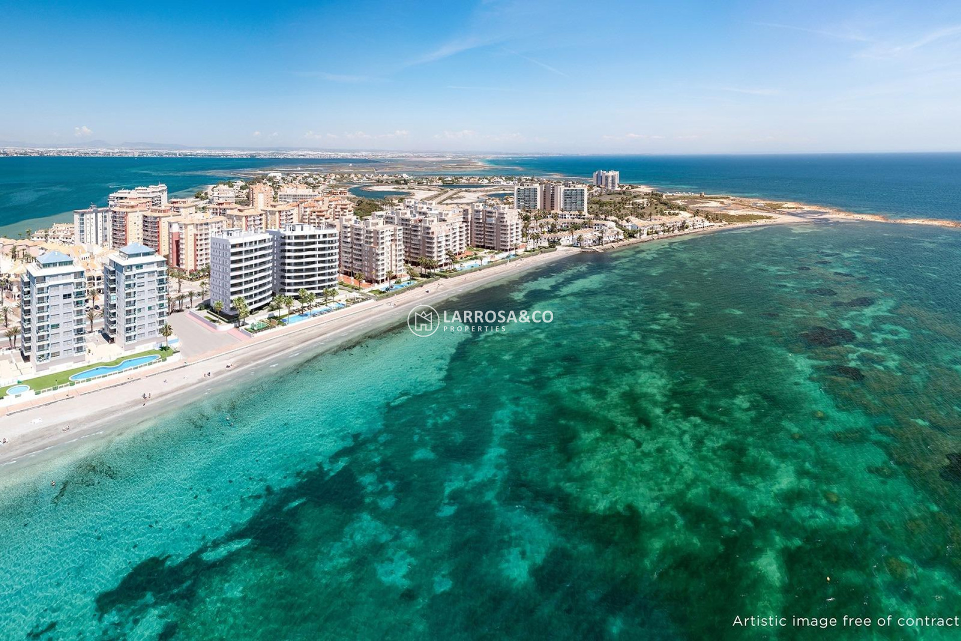 Новостройка - Квартира - La Manga del Mar Menor - 1ª Linea Del Mar Mediterraneo