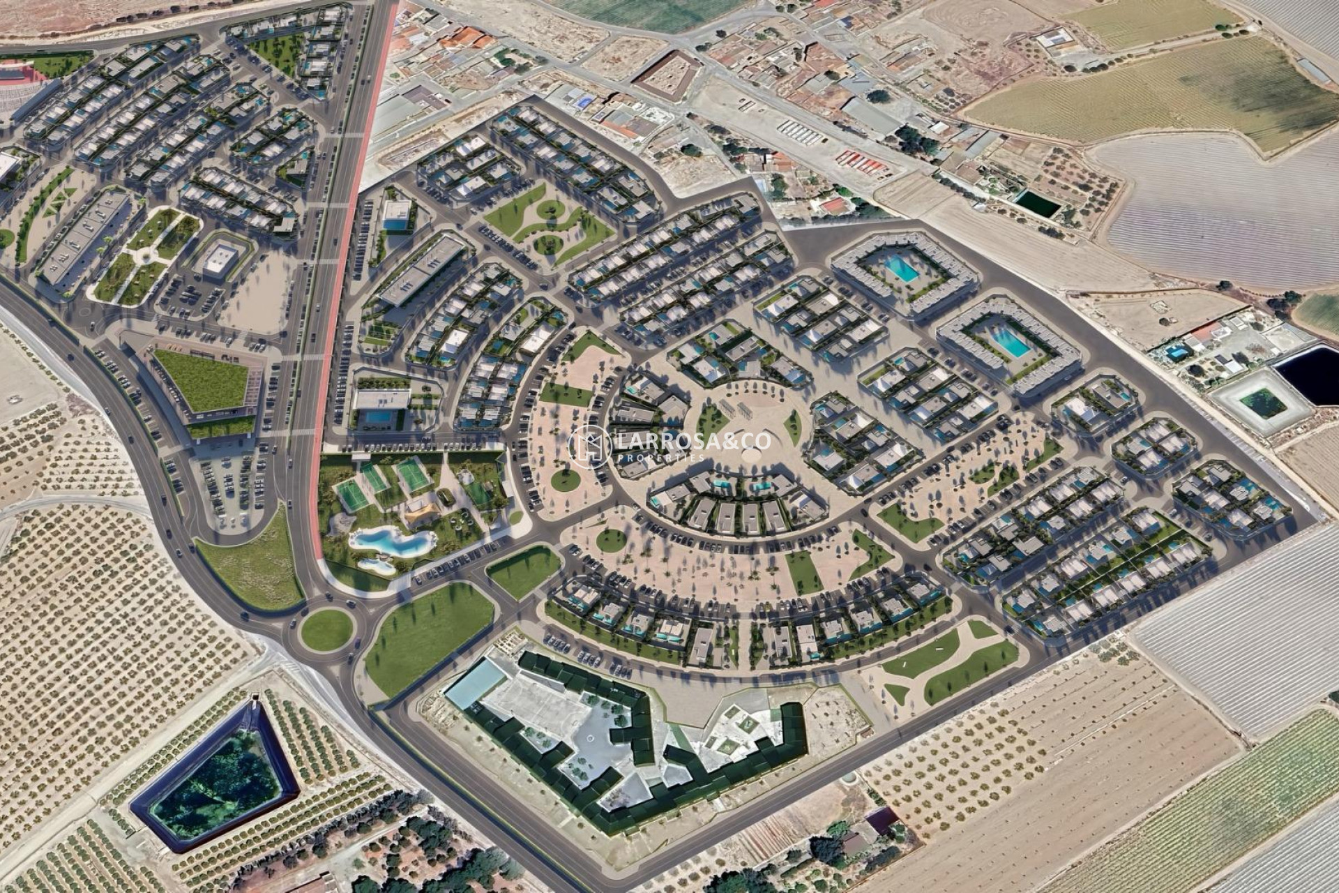 Новостройка - Таунхаус - Torre Pacheco - El Alba