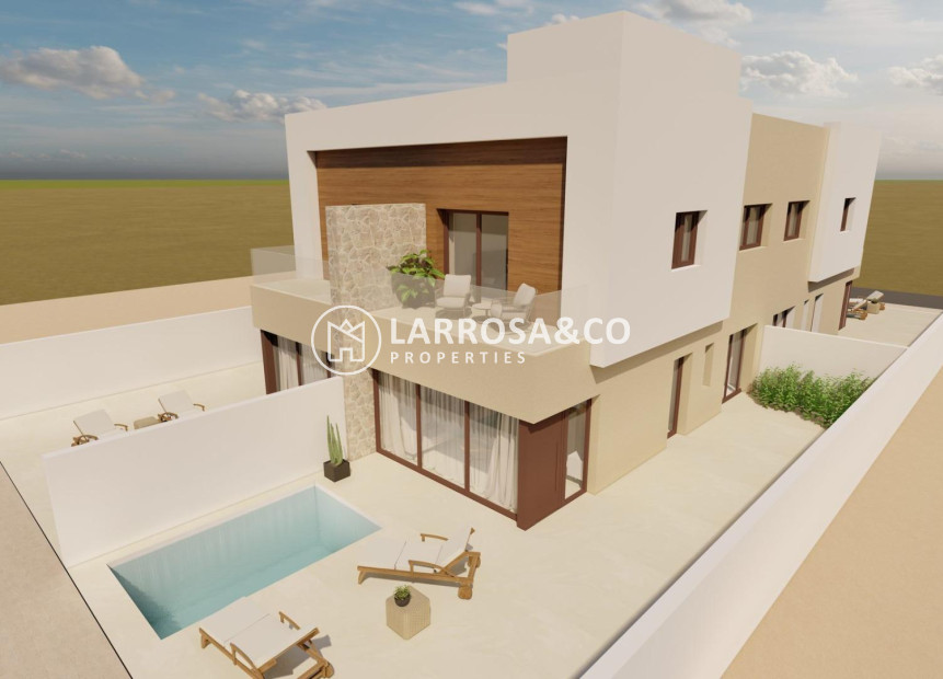 Obra Nueva - Adosado - San Javier - pueblo