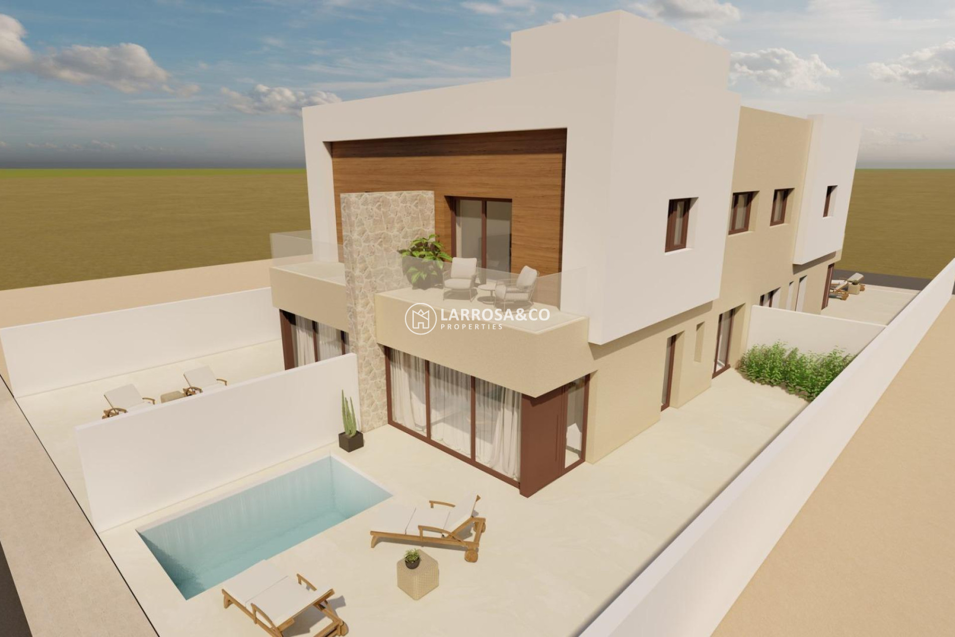 Obra Nueva - Adosado - San Javier - pueblo