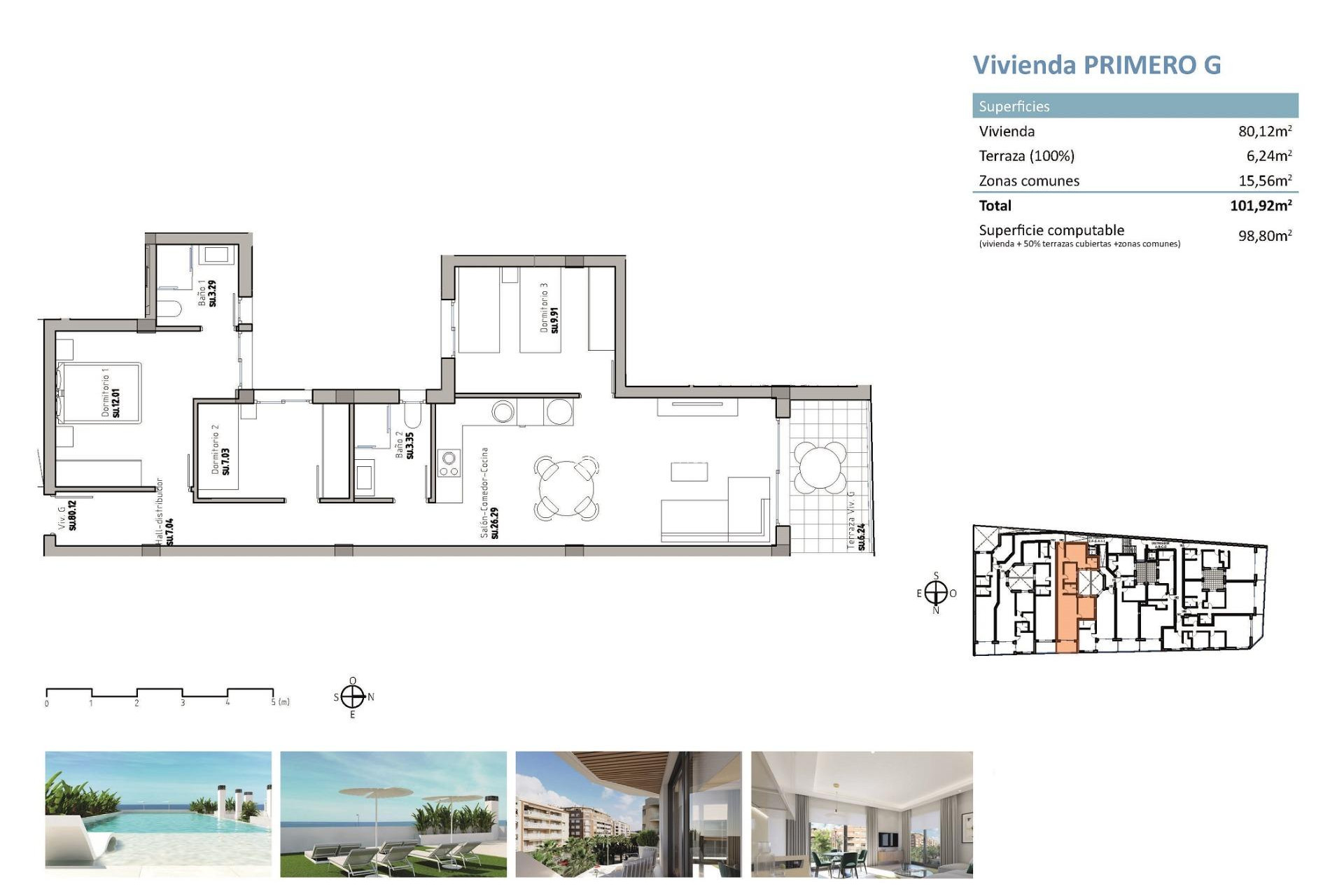 Obra Nueva - Apartamento - Guardamar del Segura - Pueblo